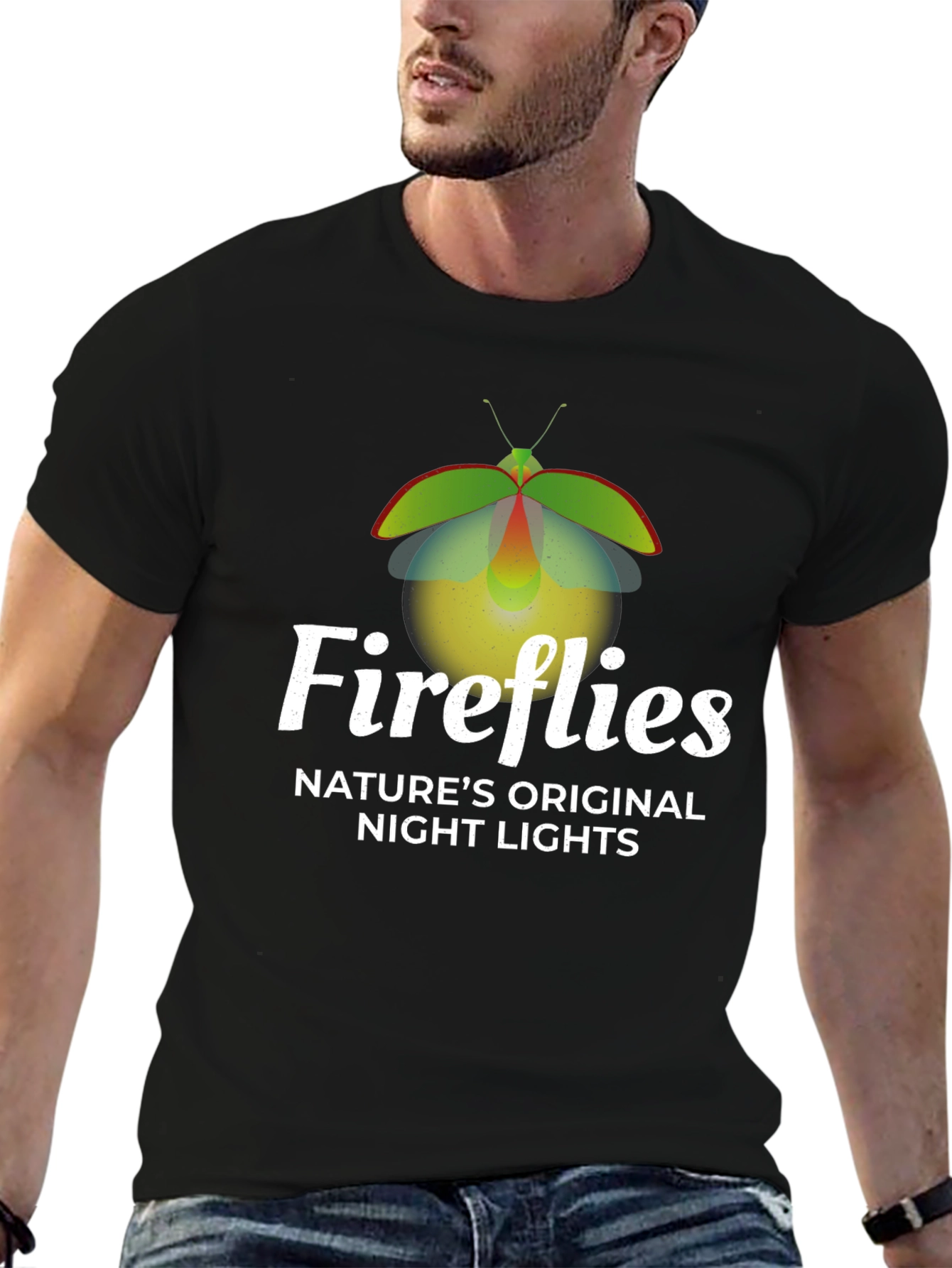 Fireflies Natures Lights Graphic T-Shirt