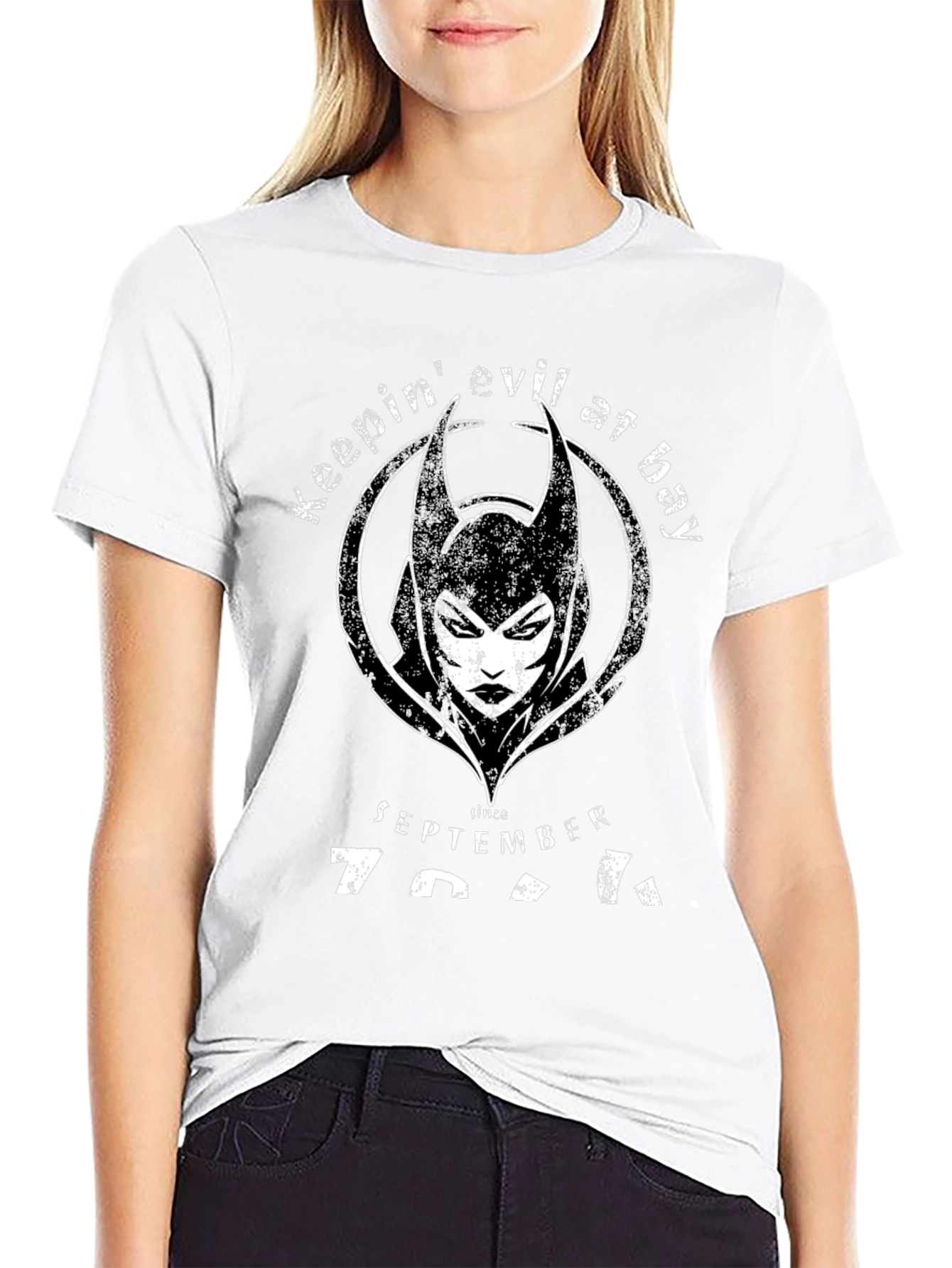 Keepin Evil at Bay Graphic Tee