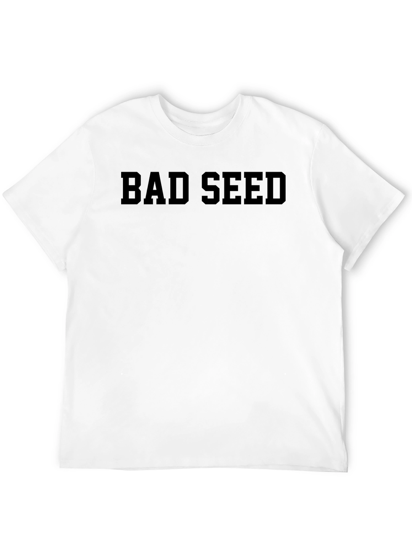 Bad Seed Black Graphic Print T-Shirt