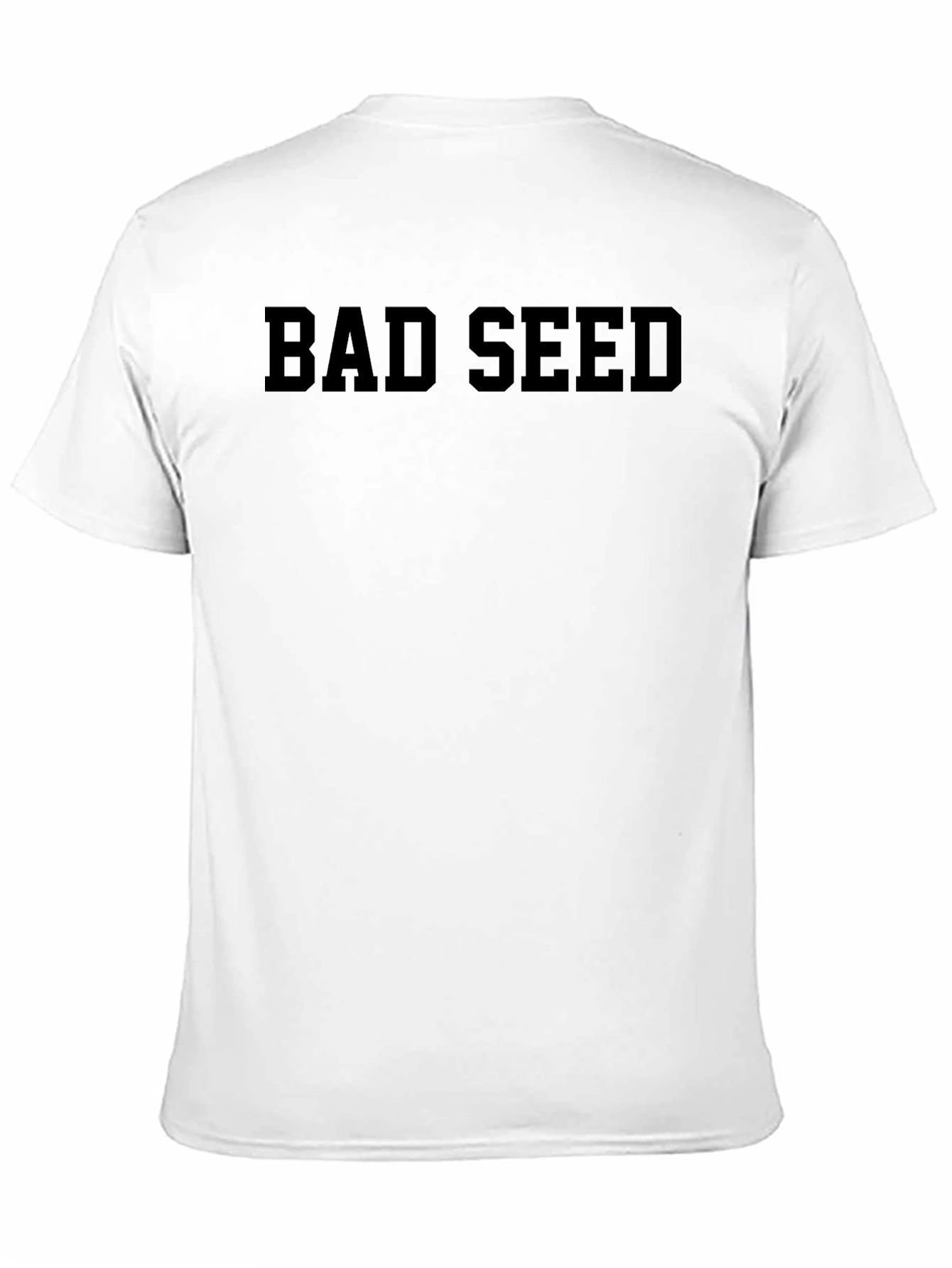 Bad Seed Black Graphic Print T-Shirt
