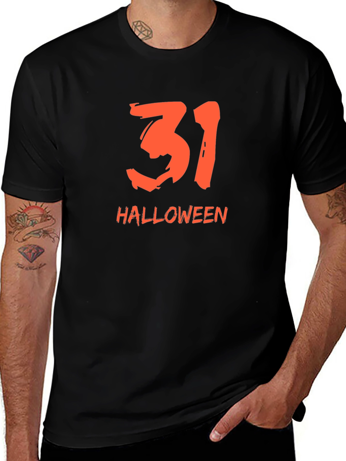 Halloween 31 Graphic Tee - Spooky Season Shirt