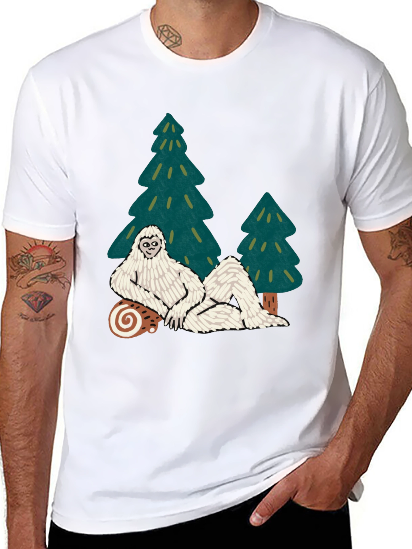 Sasquatch T-Shirt: Funny Bigfoot Tee