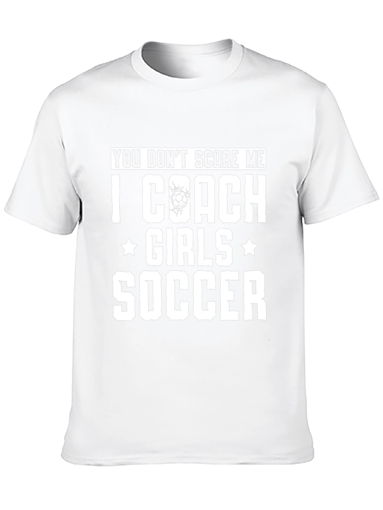 I Coach Girls Soccer T-Shirt