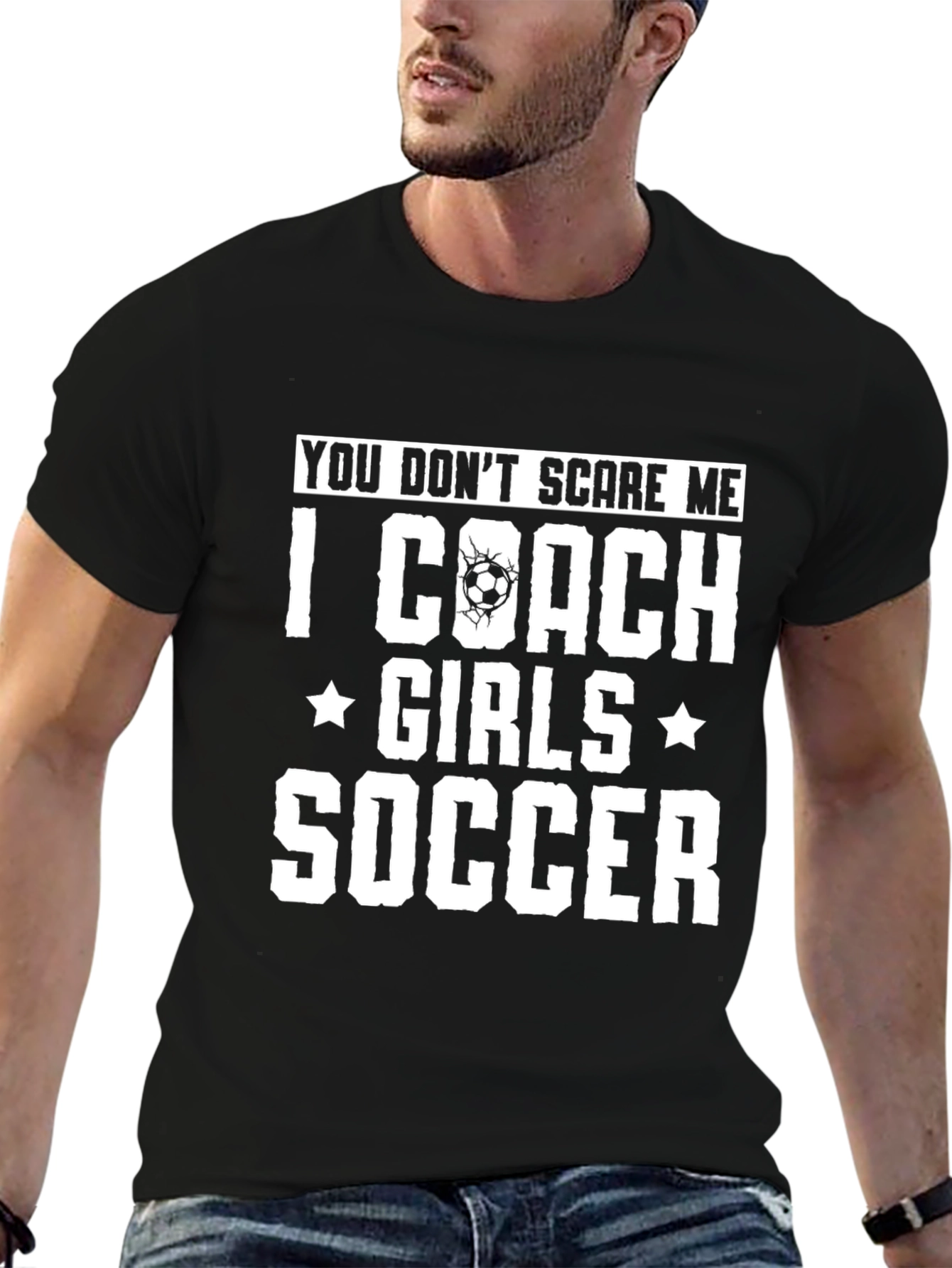 I Coach Girls Soccer T-Shirt