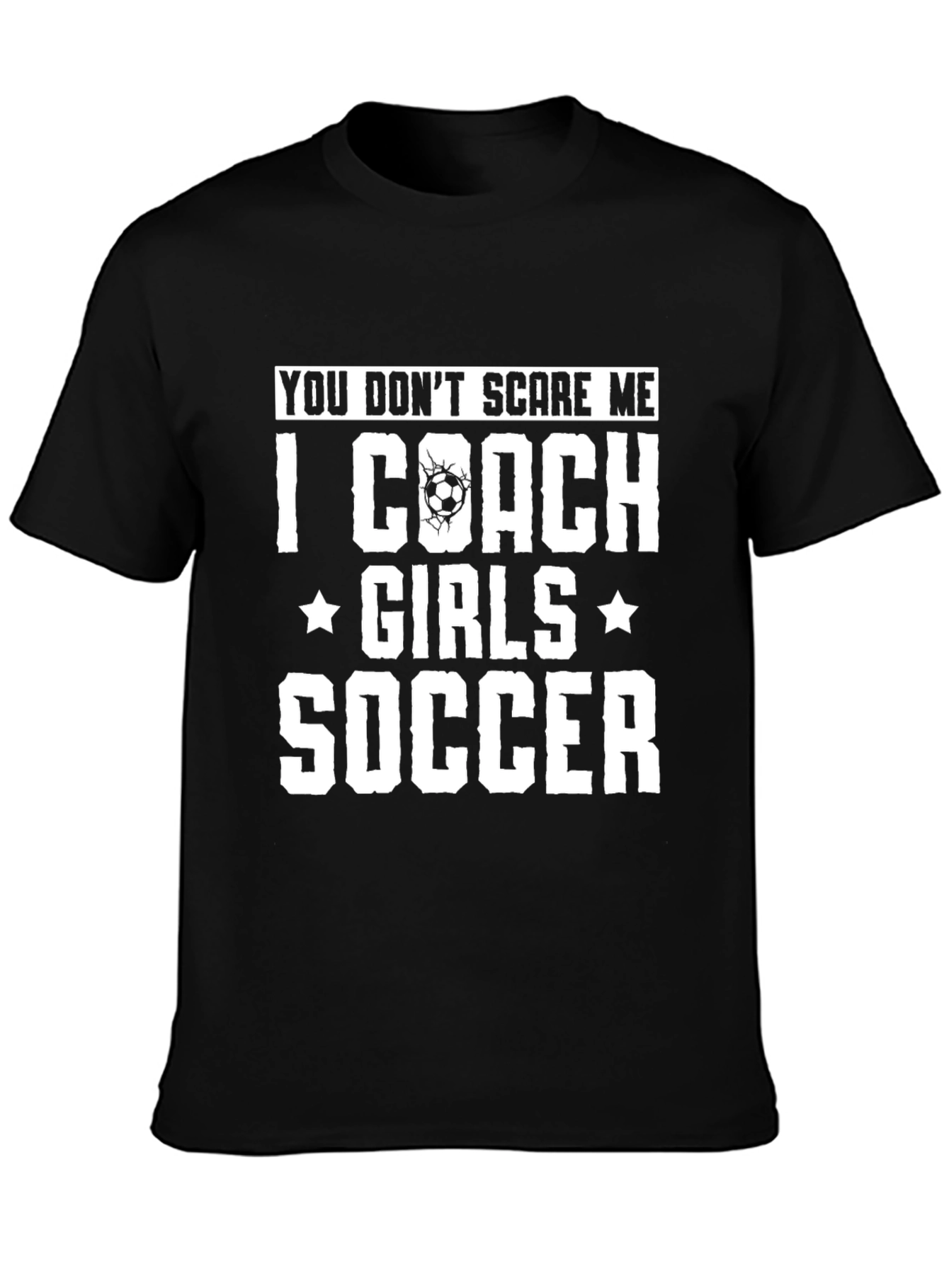 I Coach Girls Soccer T-Shirt