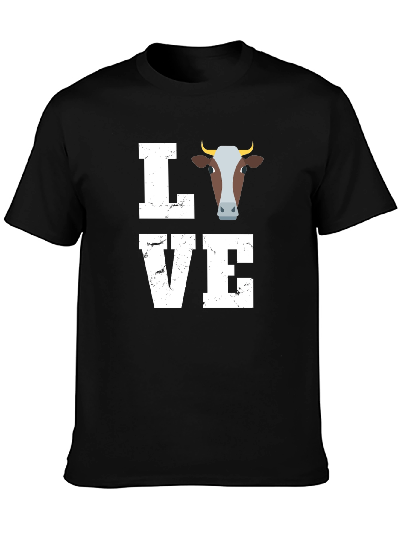 Love Cow Graphic T-Shirt - Unisex Tee
