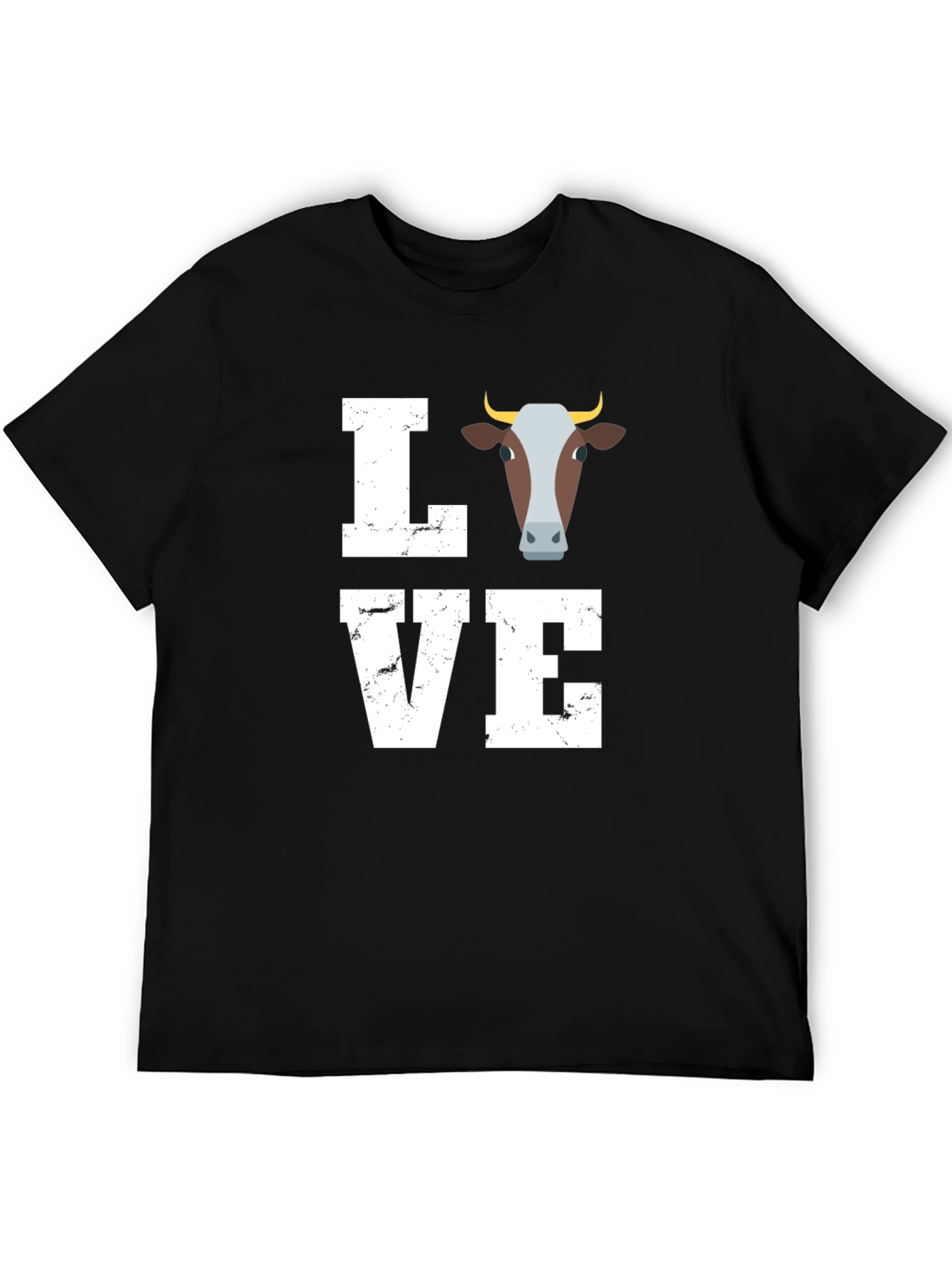 Love Cow Graphic T-Shirt - Unisex Tee