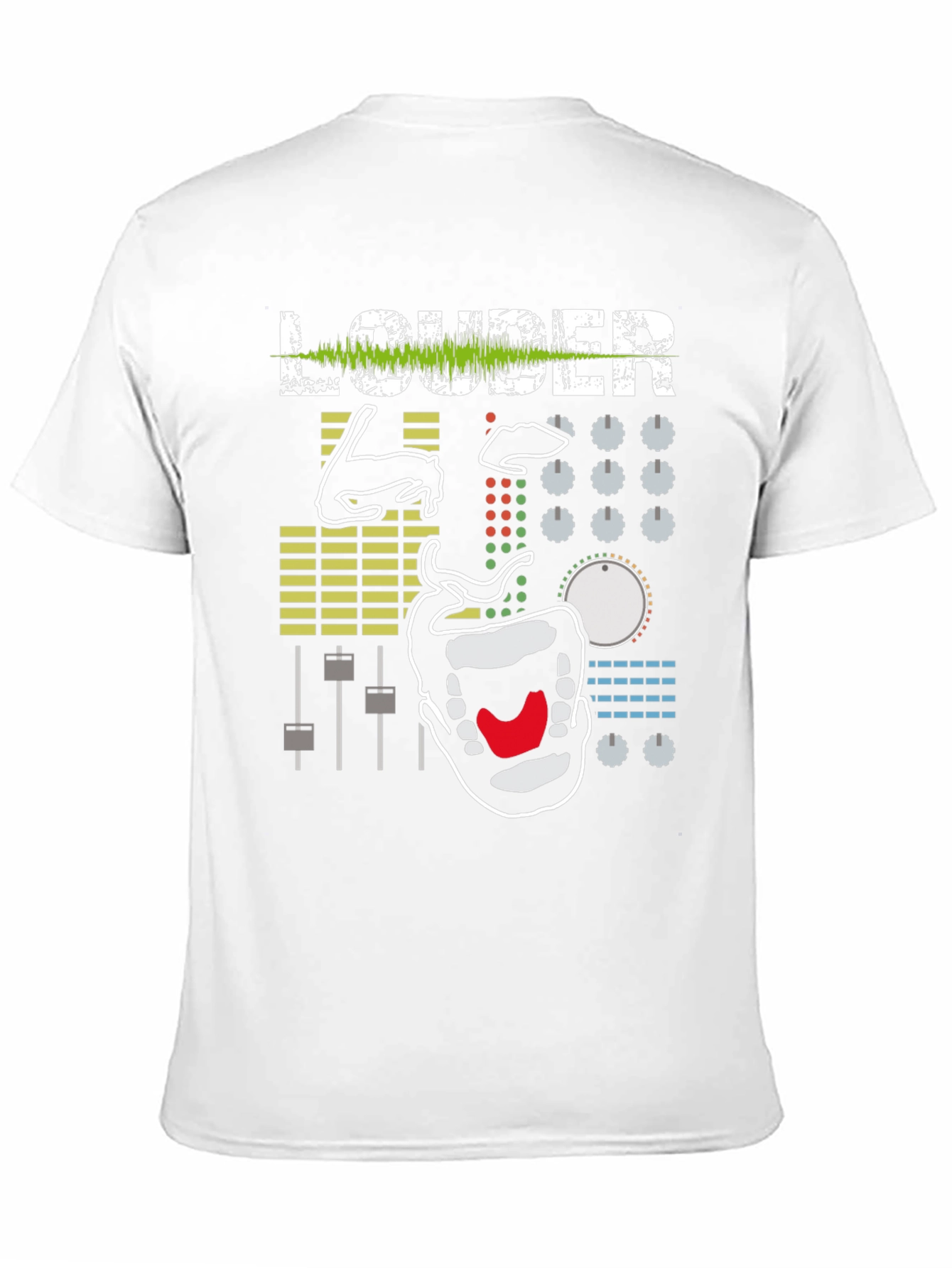 LOUDER Graphic Tee - Music Production Shirt