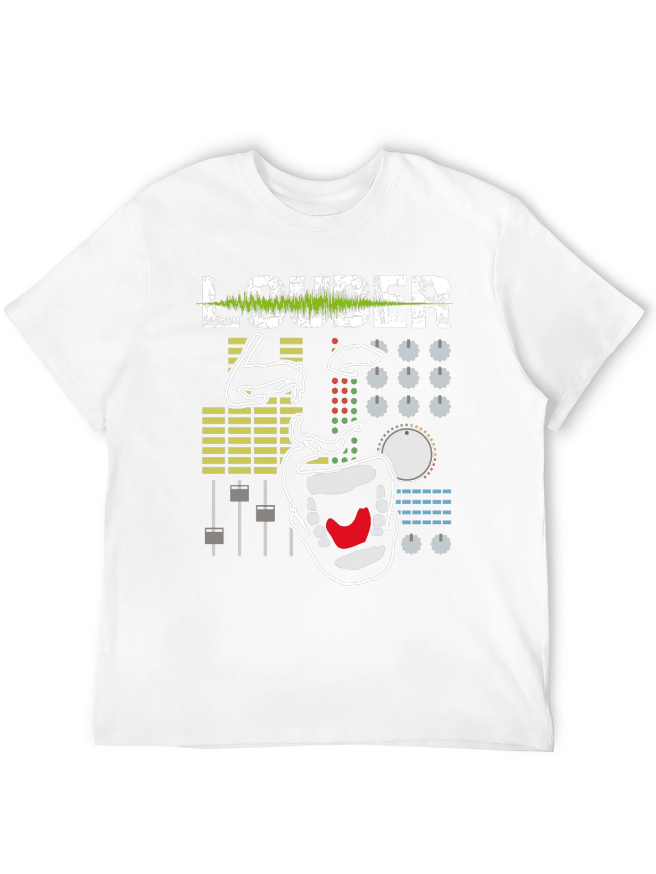 LOUDER Graphic Tee - Music Production Shirt