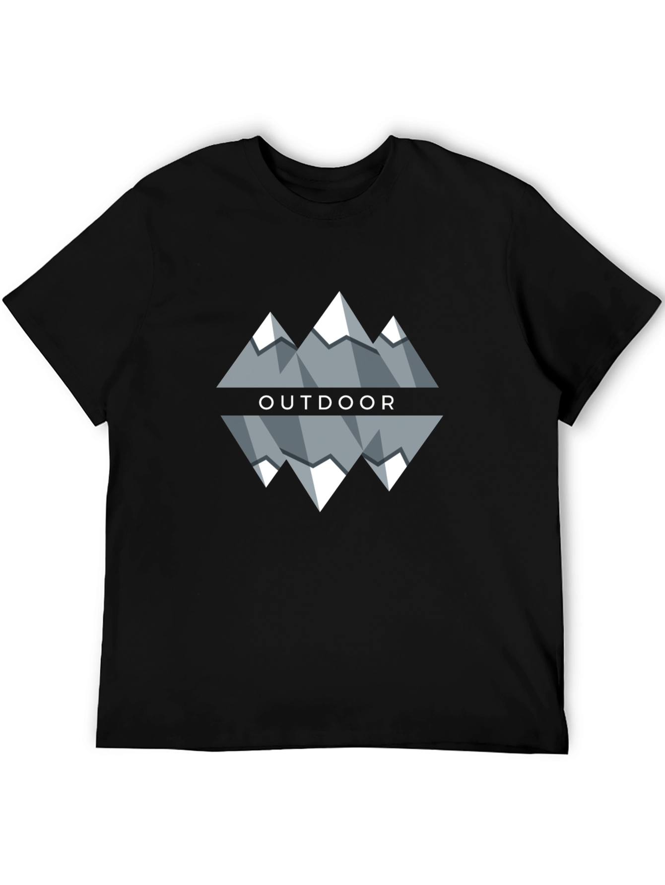 Outdoor Mountain Graphic Tee - Stylish Adventure T-Shirt