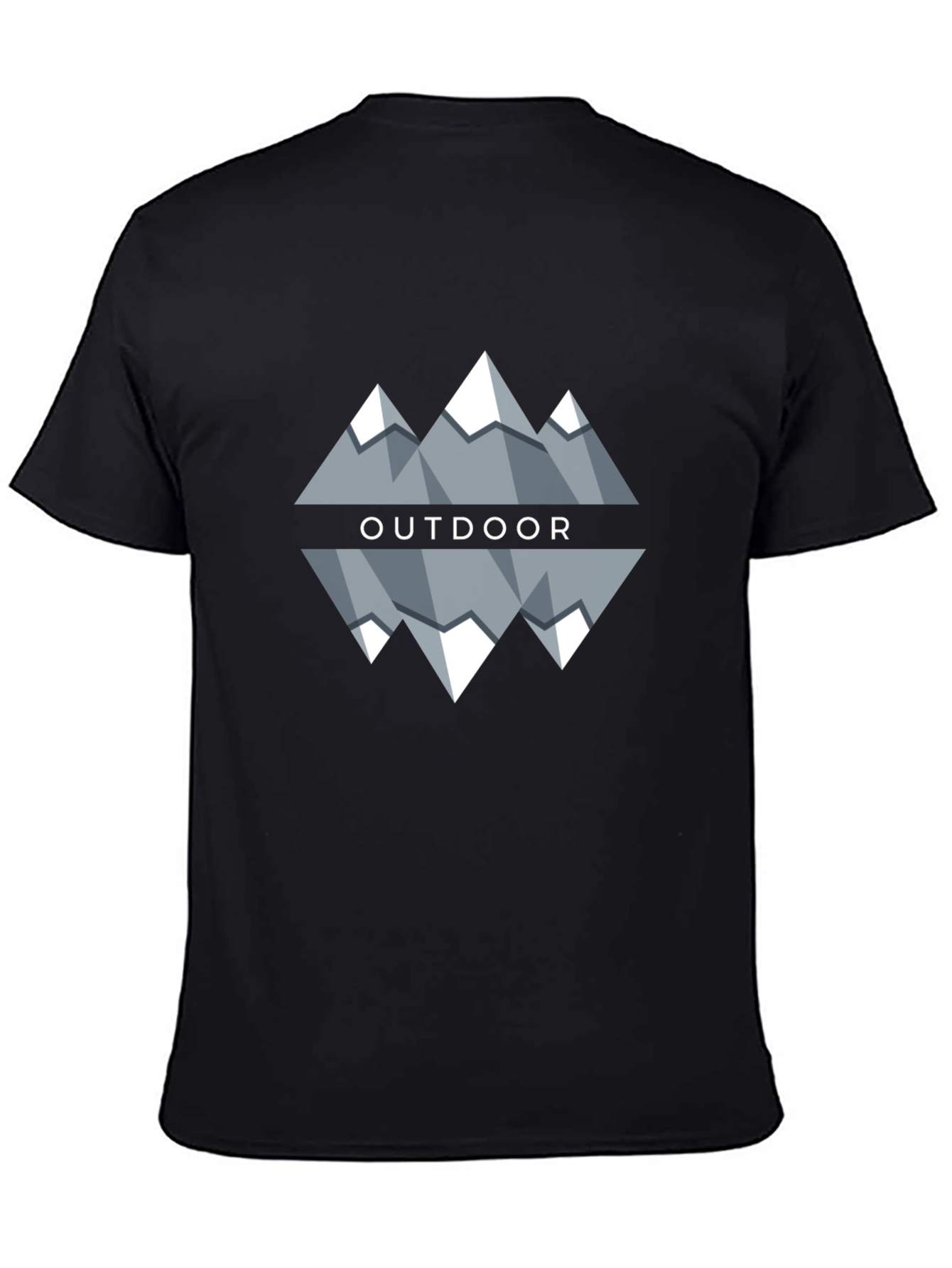 Outdoor Mountain Graphic Tee - Stylish Adventure T-Shirt