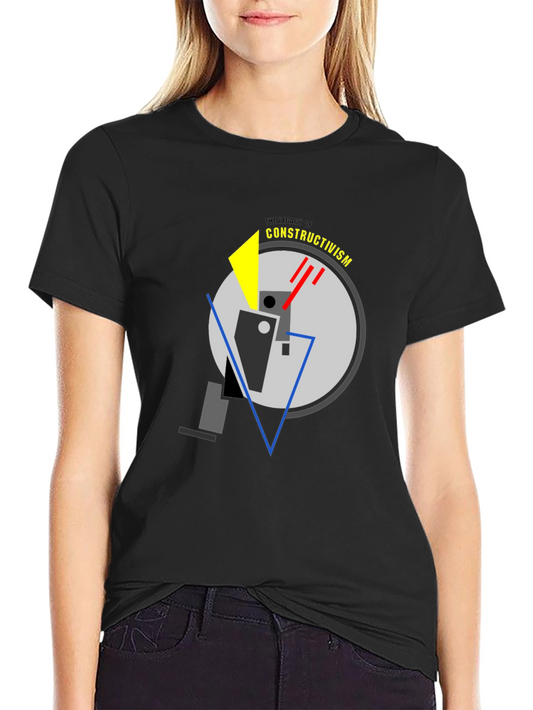 Constructivism Graphic Tee - Modern Art T-Shirt