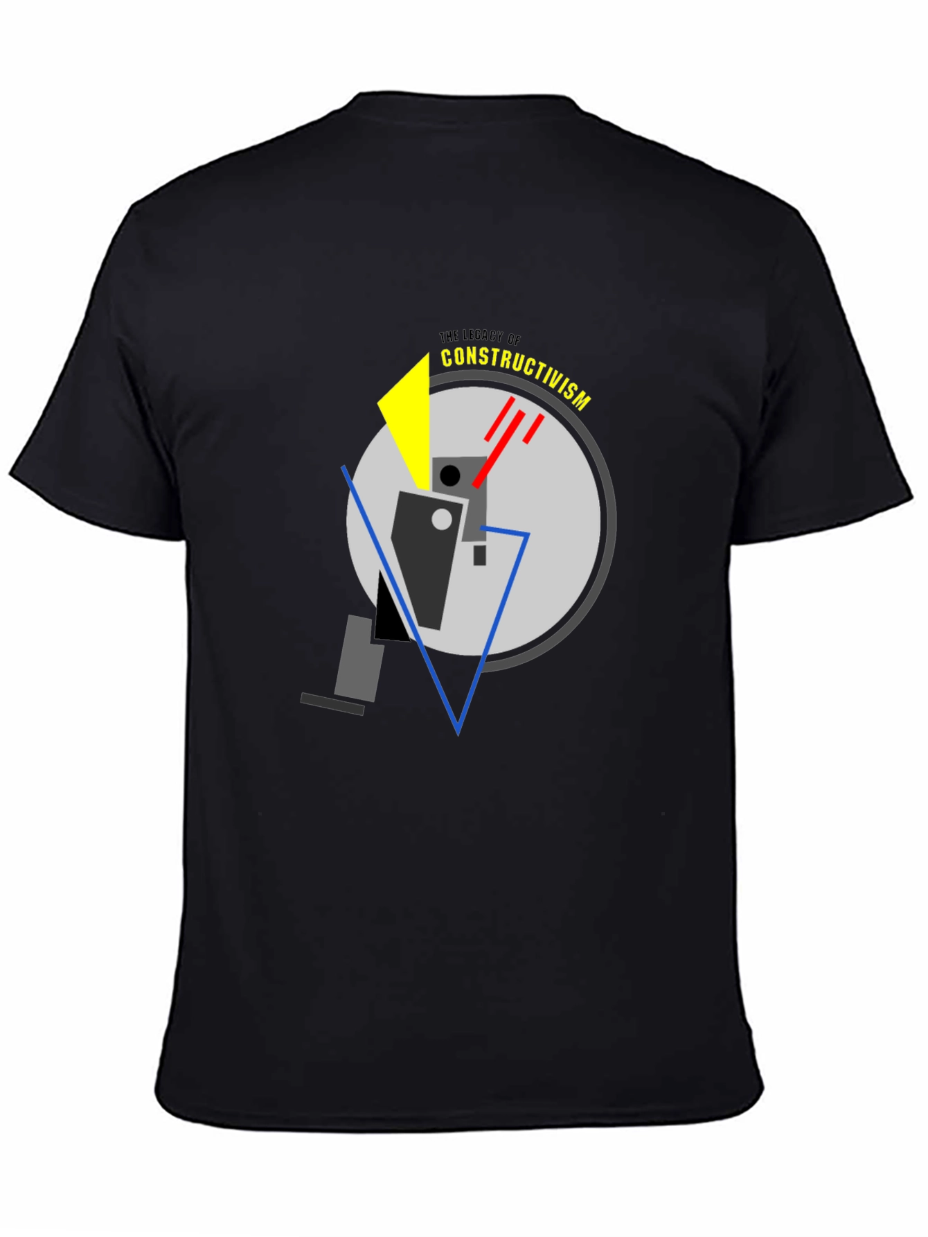 Constructivism Graphic Tee - Modern Art T-Shirt