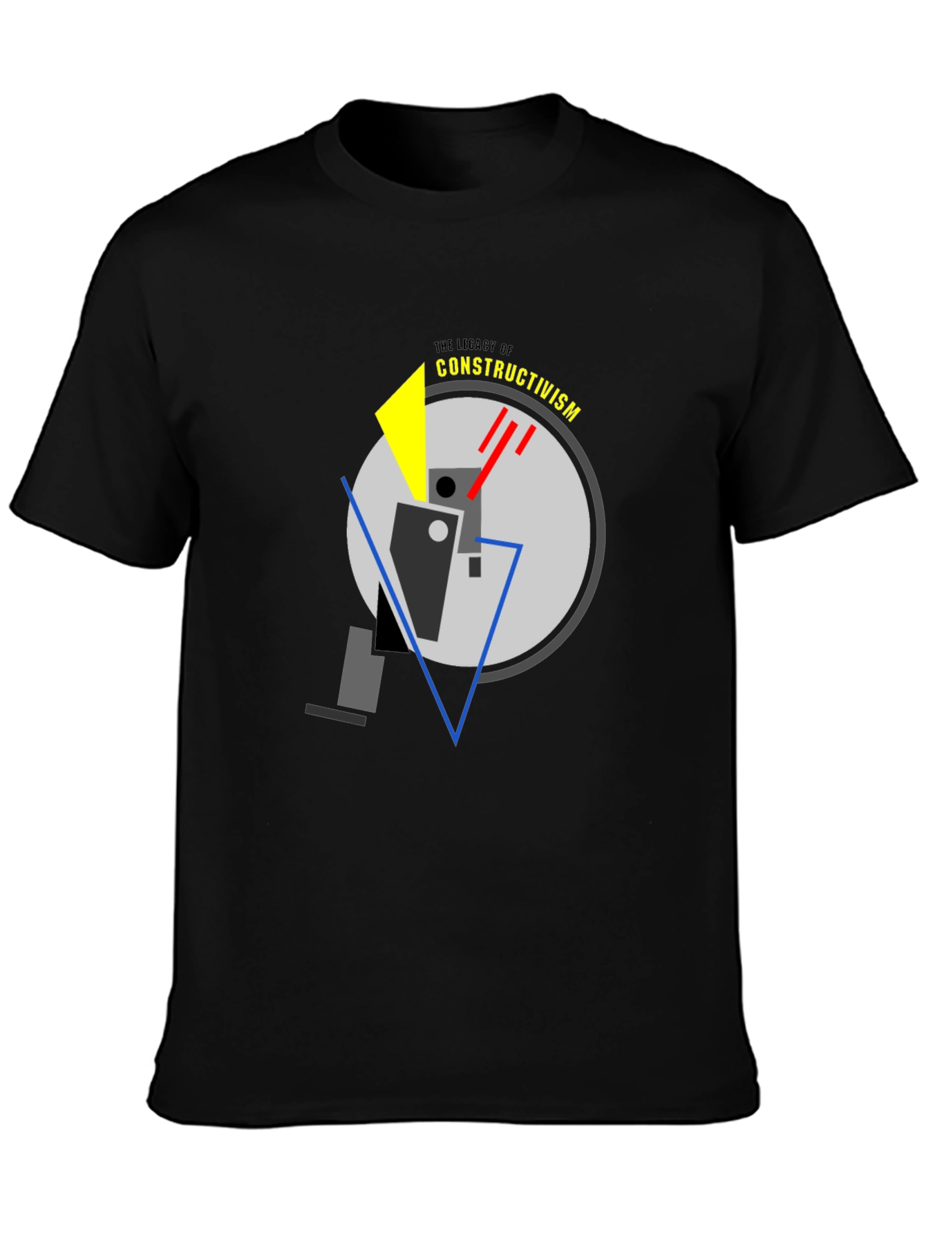 Constructivism Graphic Tee - Modern Art T-Shirt
