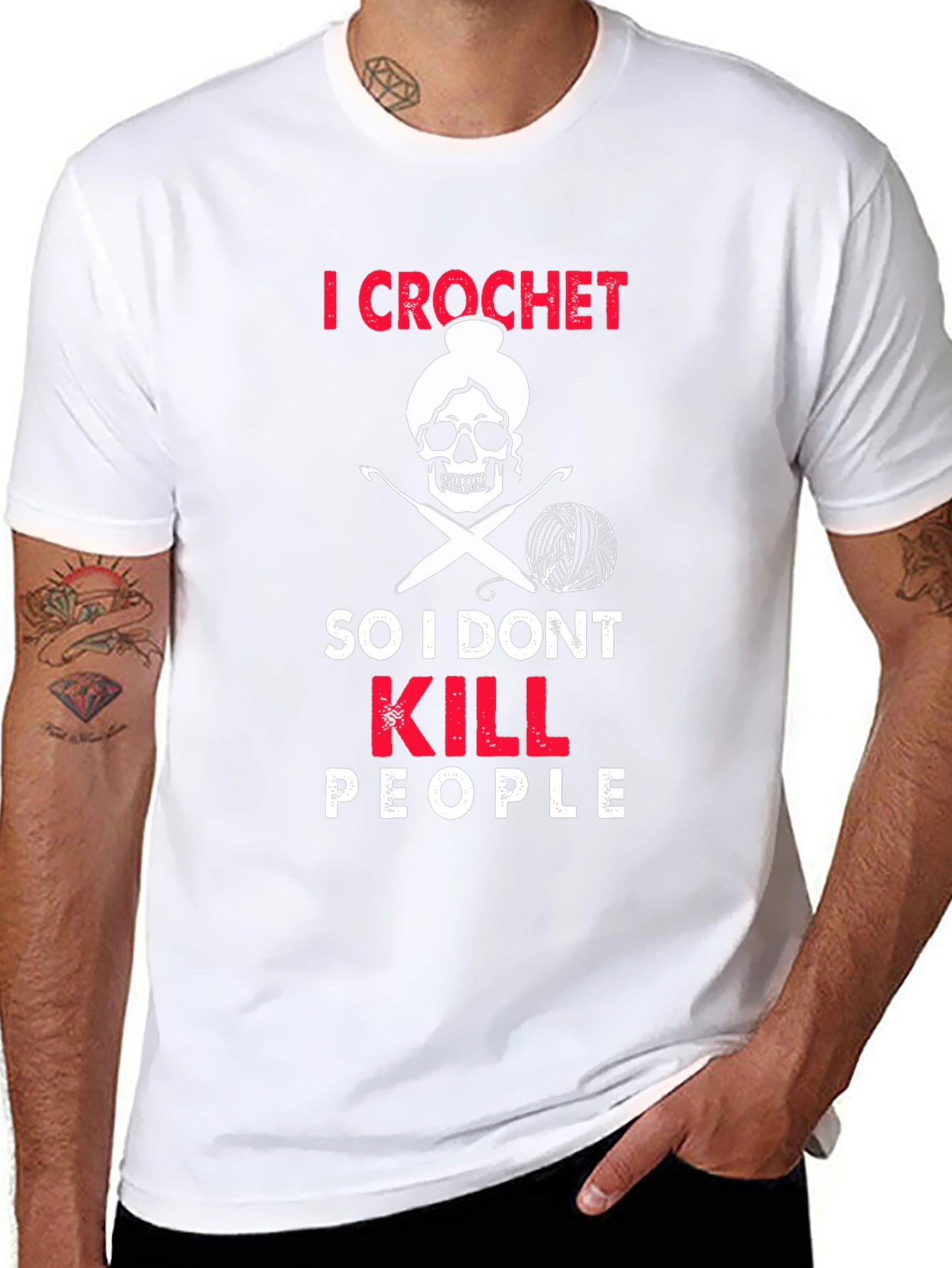 I Crochet So I Dont Kill People T-Shirt