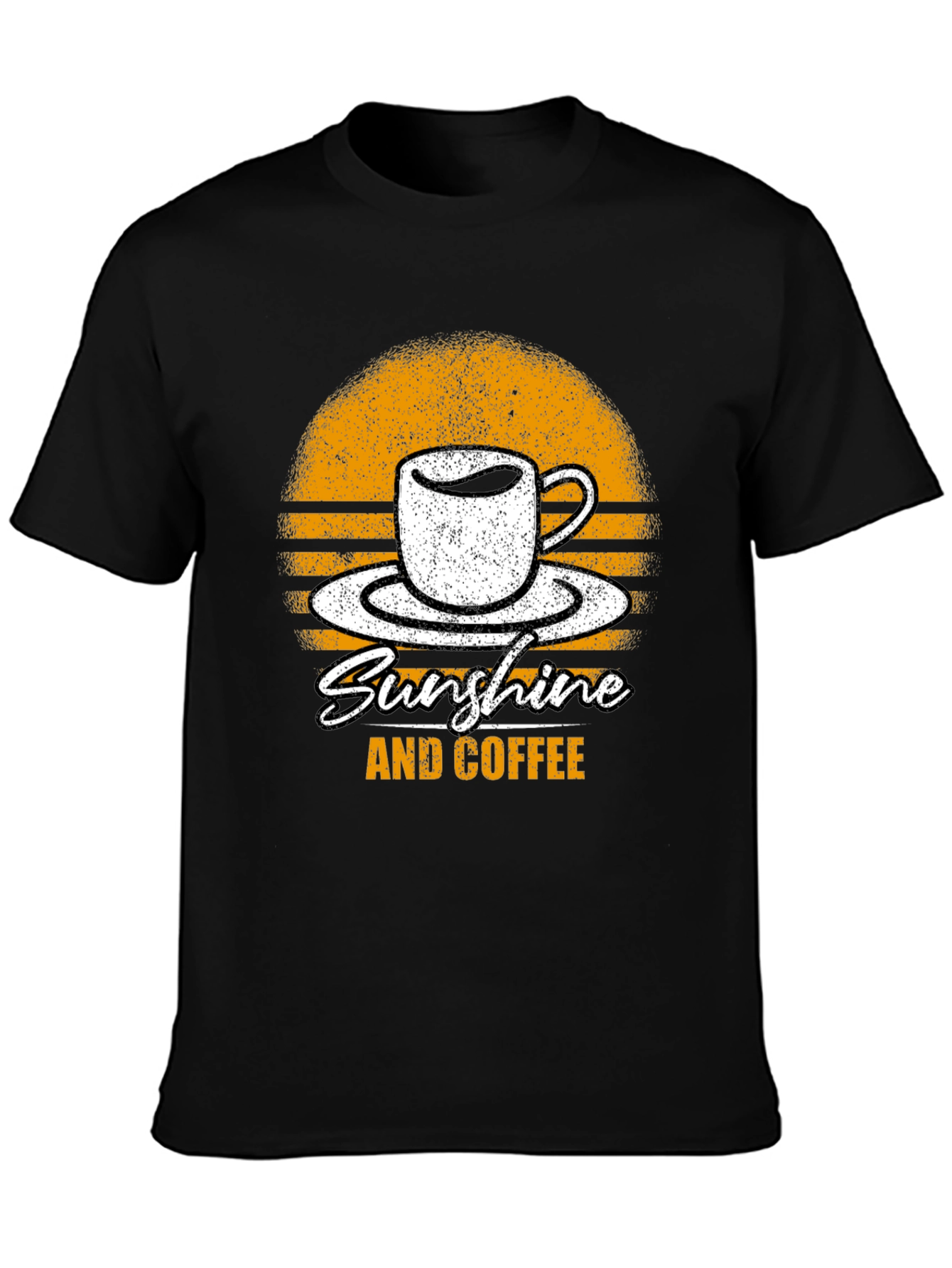 Sunshine and Coffee Graphic T-Shirt