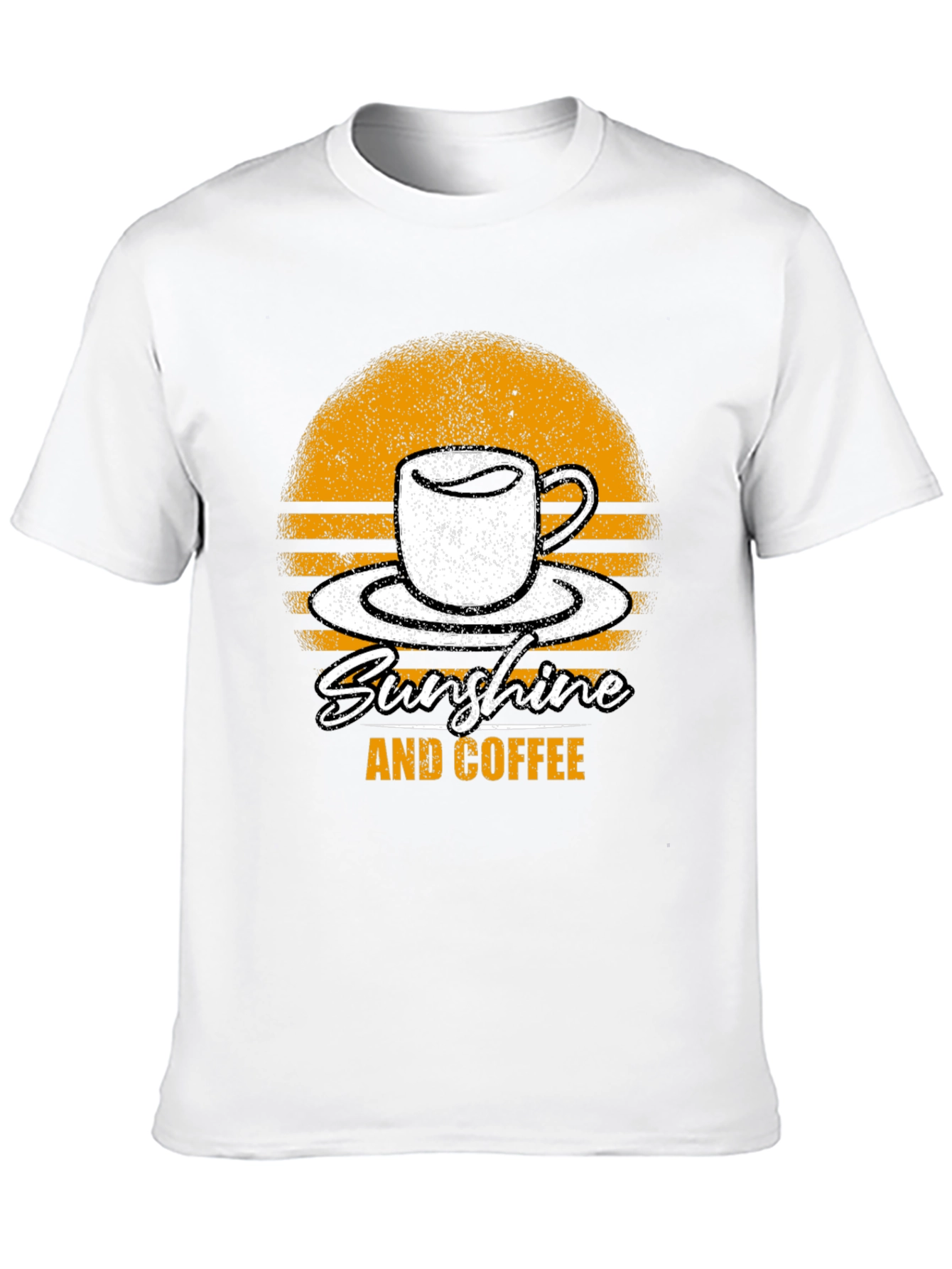 Sunshine and Coffee Graphic T-Shirt