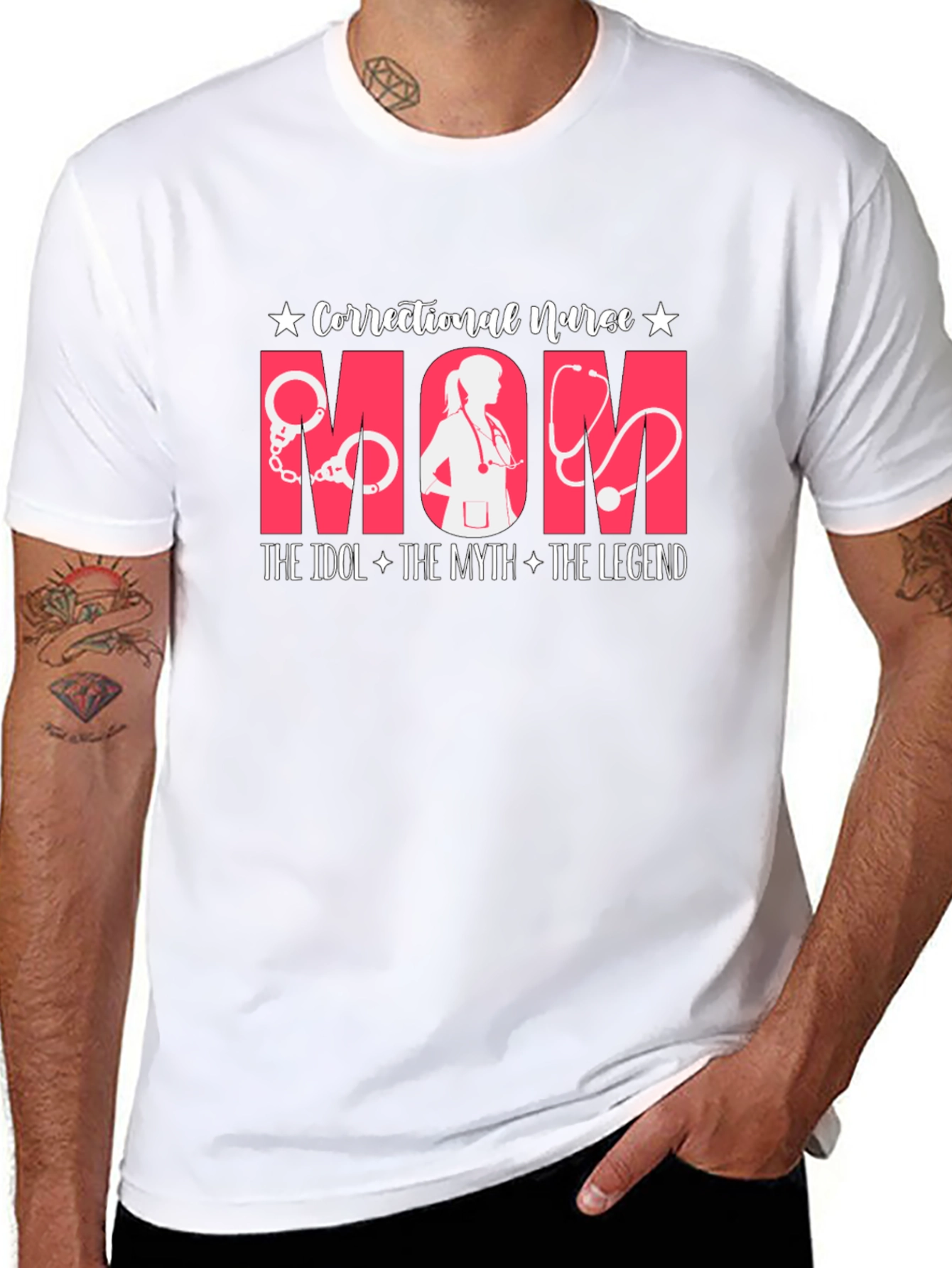 Correctional Nurse Mom T-Shirt