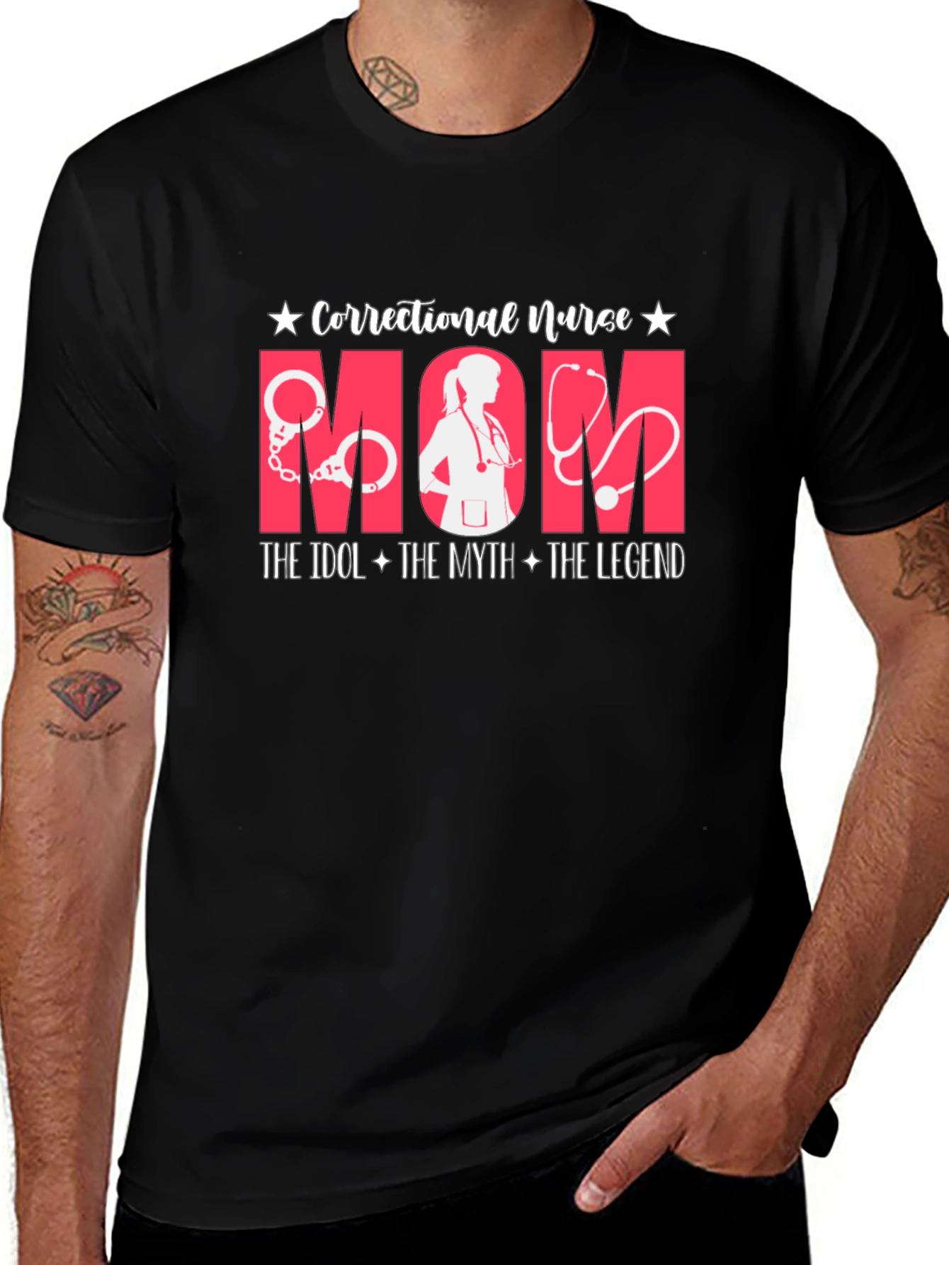 Correctional Nurse Mom T-Shirt