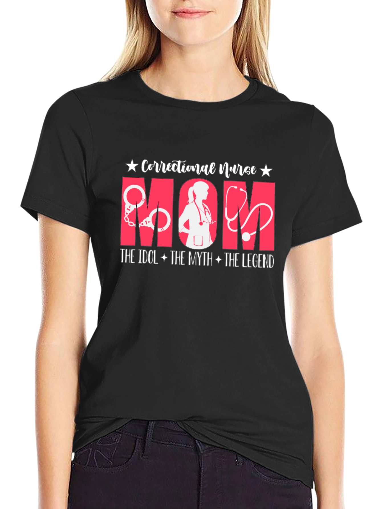 Correctional Nurse Mom T-Shirt