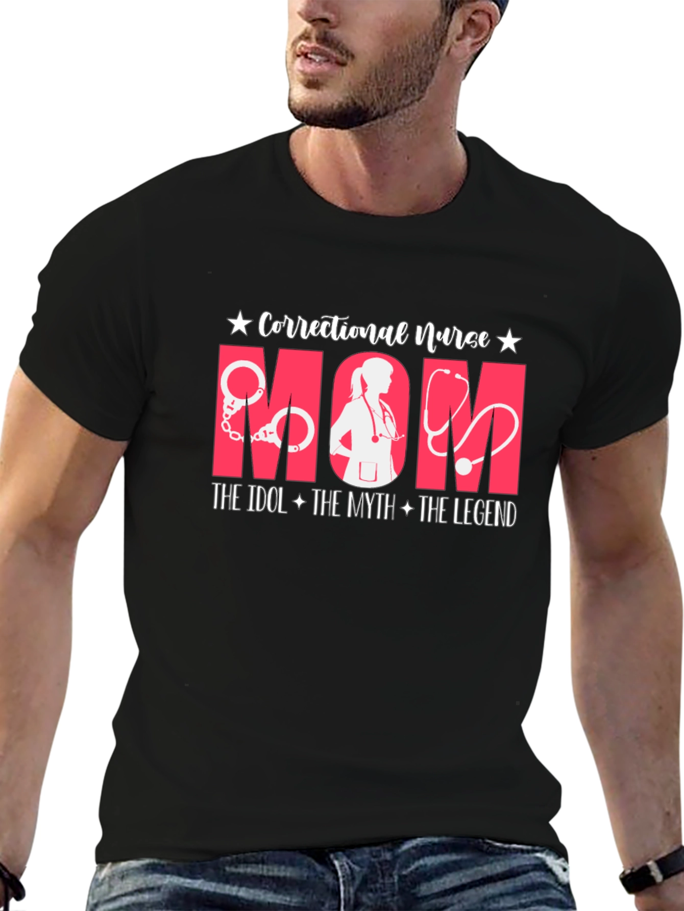 Correctional Nurse Mom T-Shirt