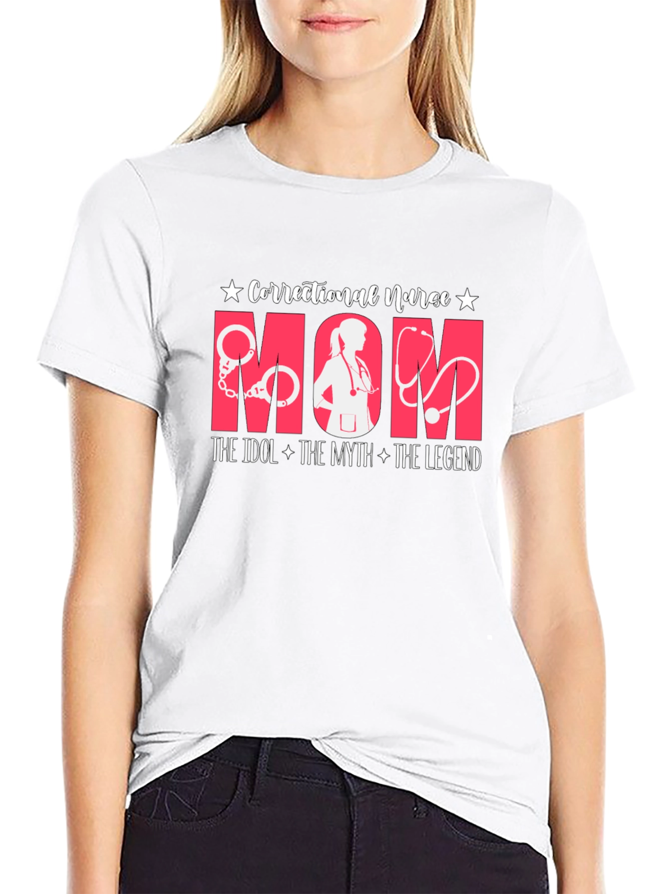 Correctional Nurse Mom T-Shirt