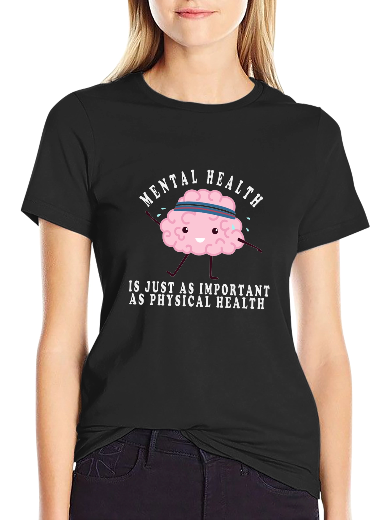 Mental Health T-Shirt - Important as Physical Health