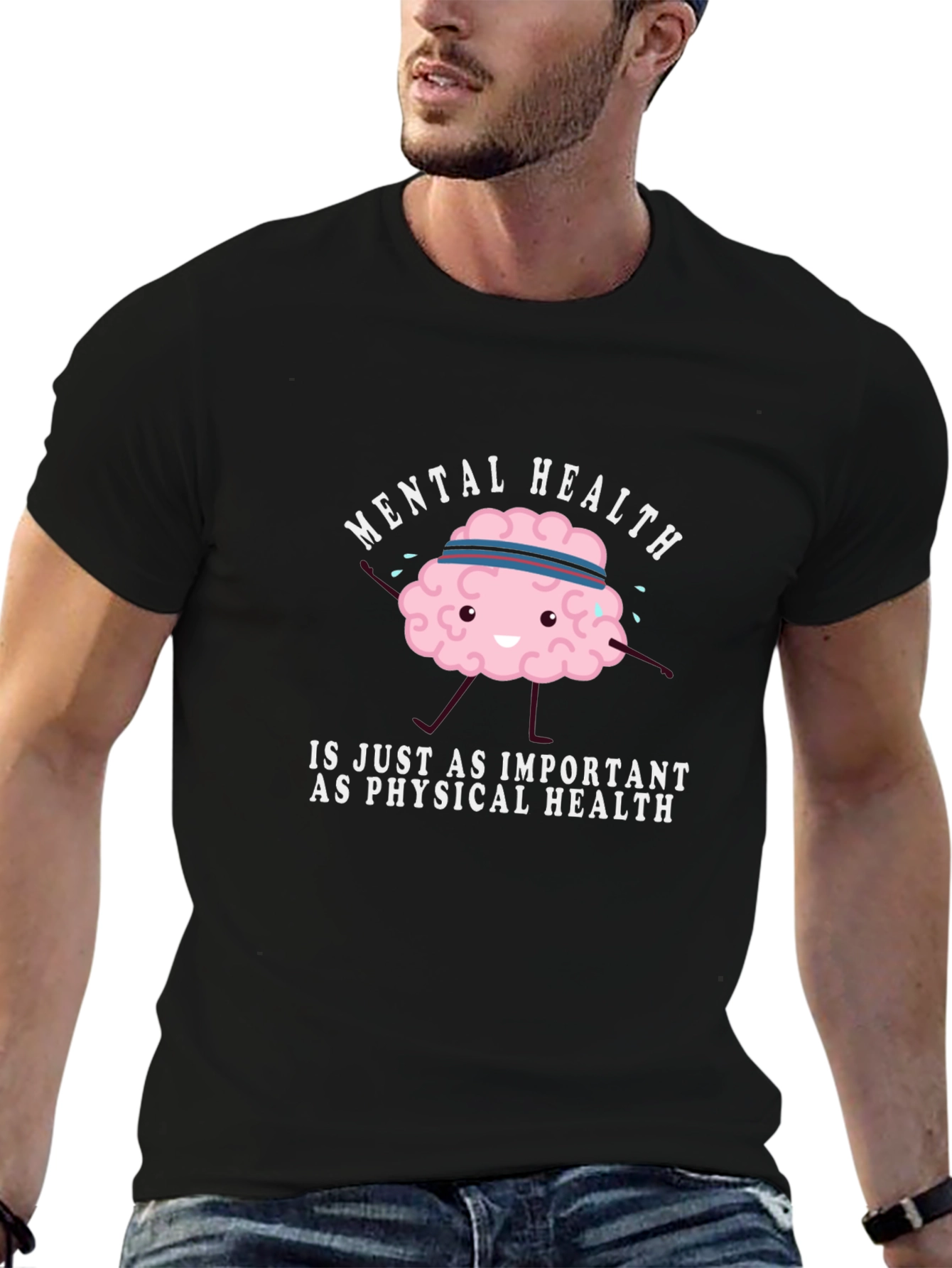 Mental Health T-Shirt - Important as Physical Health