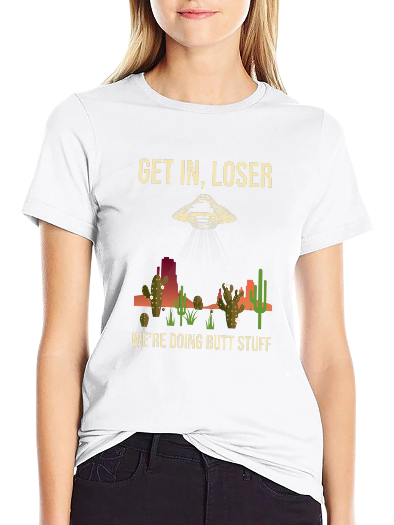 Get In Loser Alien T-Shirt