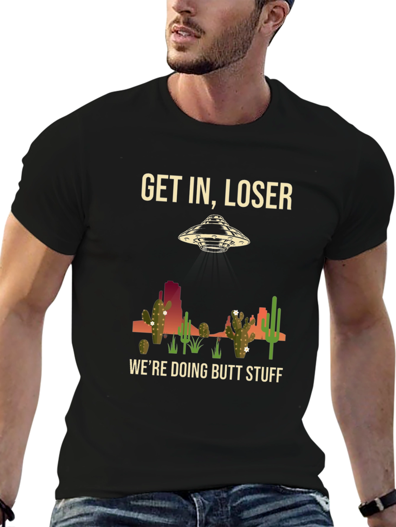 Get In Loser Alien T-Shirt