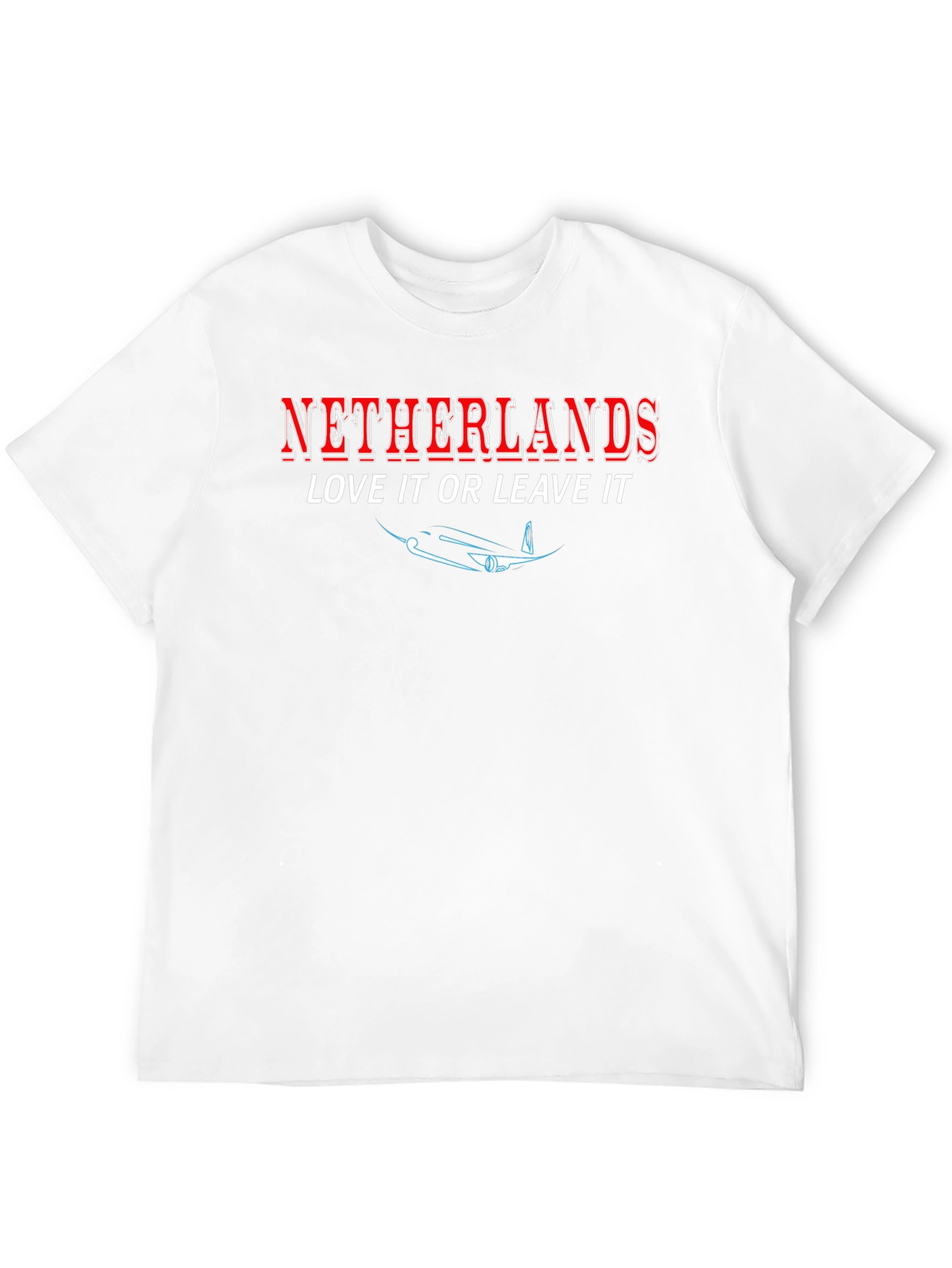 Netherlands Love it or Leave it Black Tee