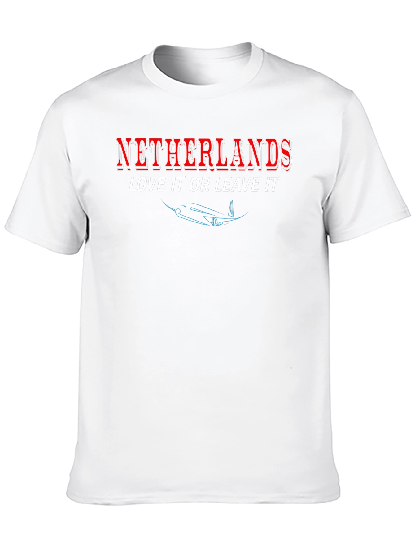 Netherlands Love it or Leave it Black Tee