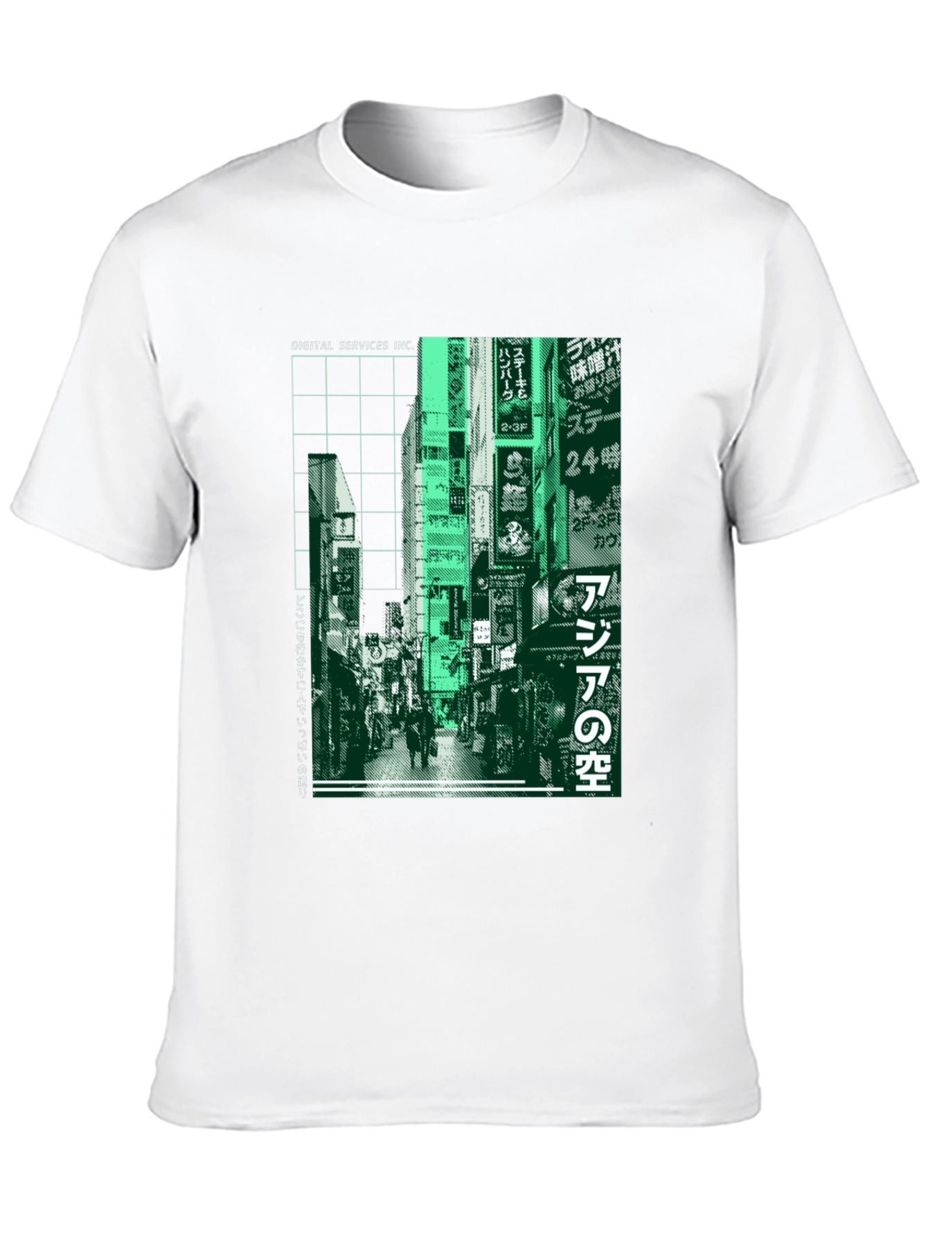 Urban Streetwear T-Shirt - Tokyo Neon