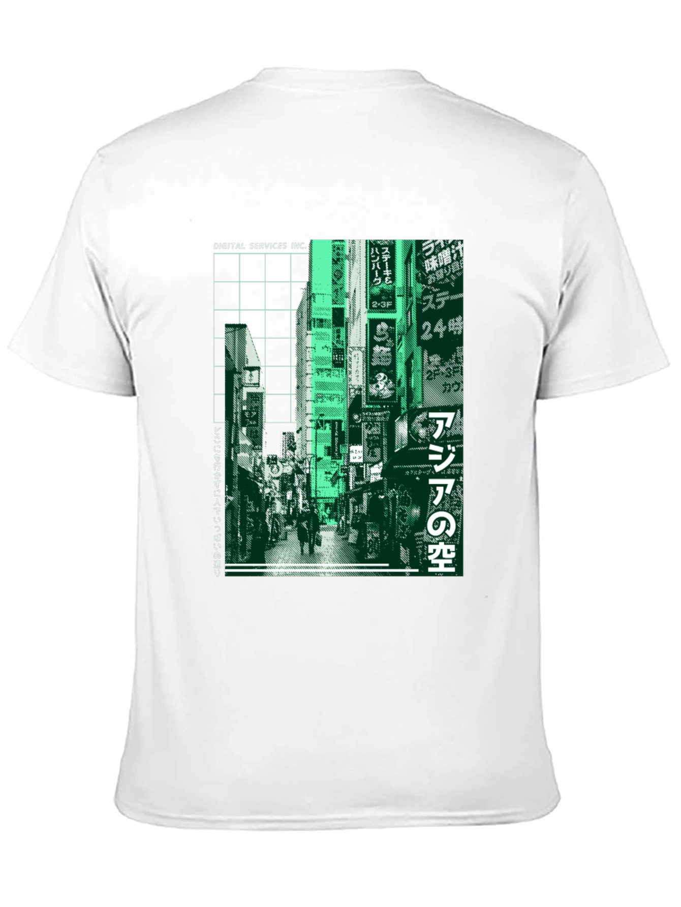 Urban Streetwear T-Shirt - Tokyo Neon