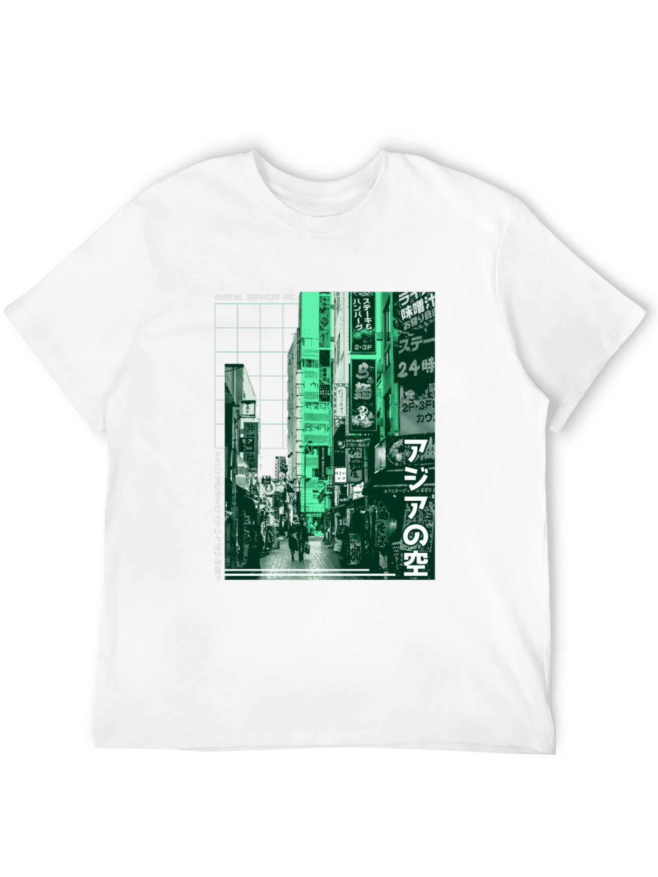 Urban Streetwear T-Shirt - Tokyo Neon
