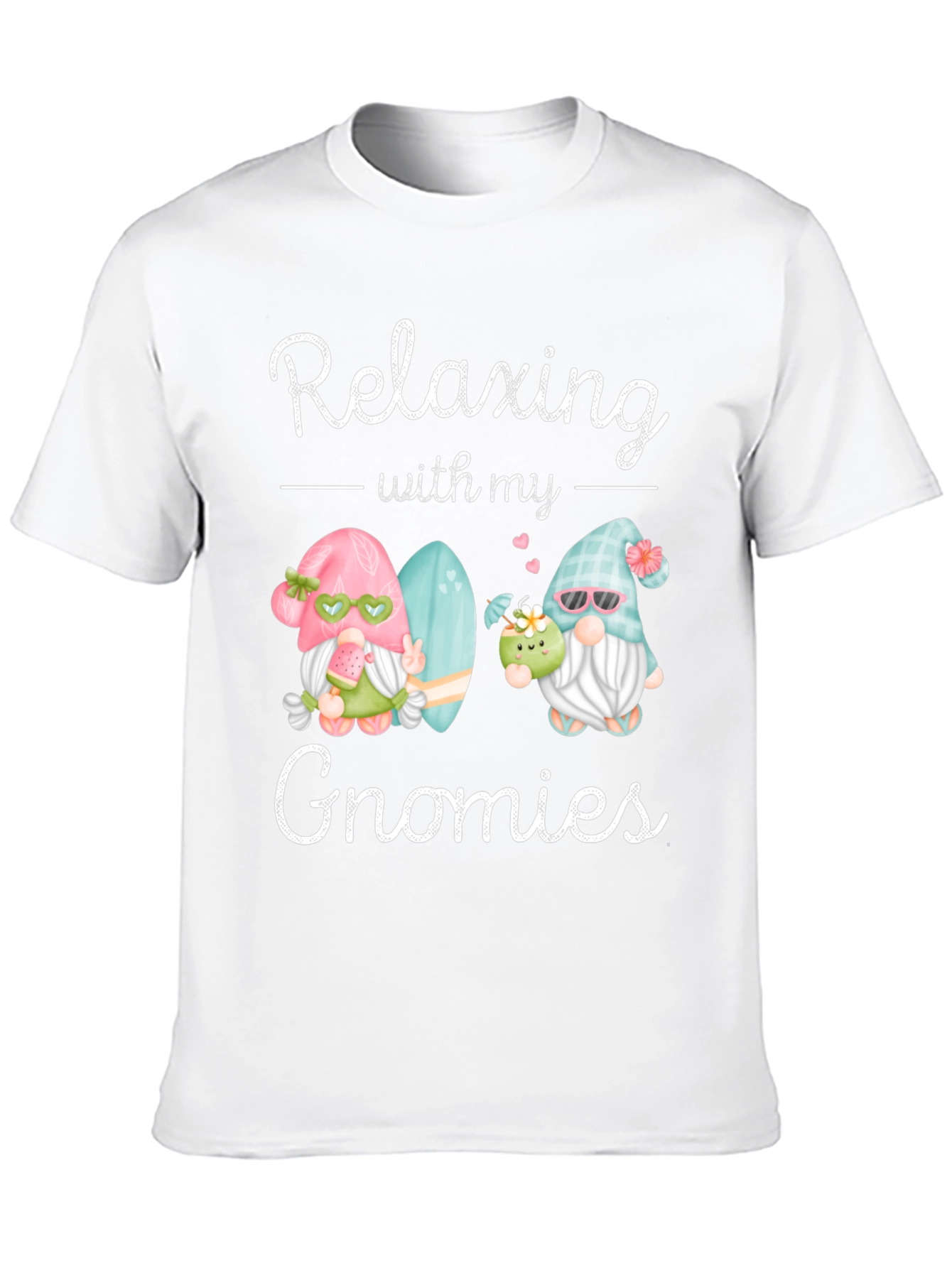Relaxing With My Gnomies Graphic Tee