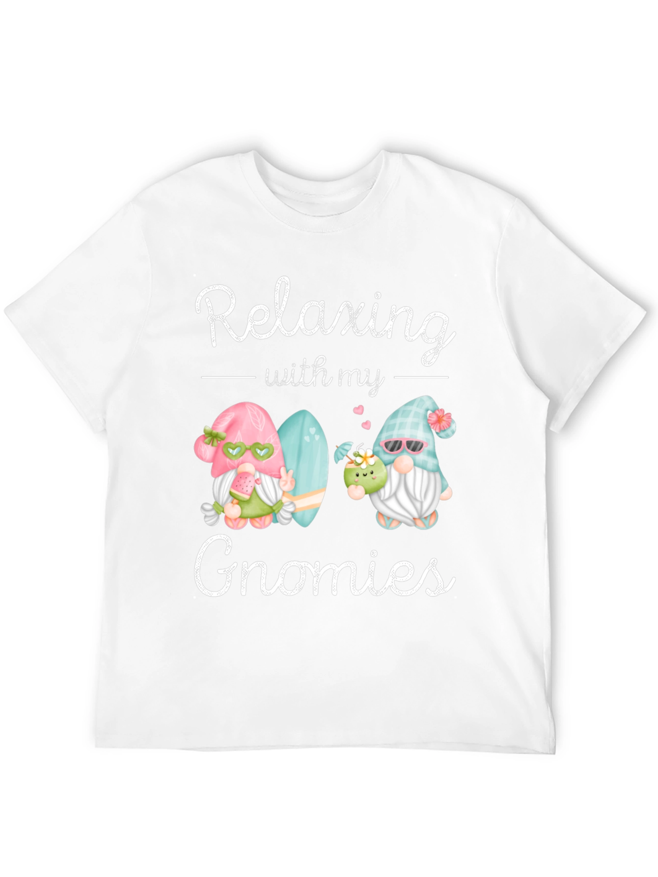 Relaxing With My Gnomies Graphic Tee