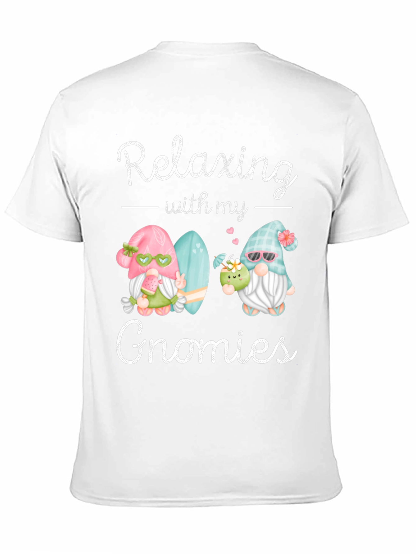 Relaxing With My Gnomies Graphic Tee