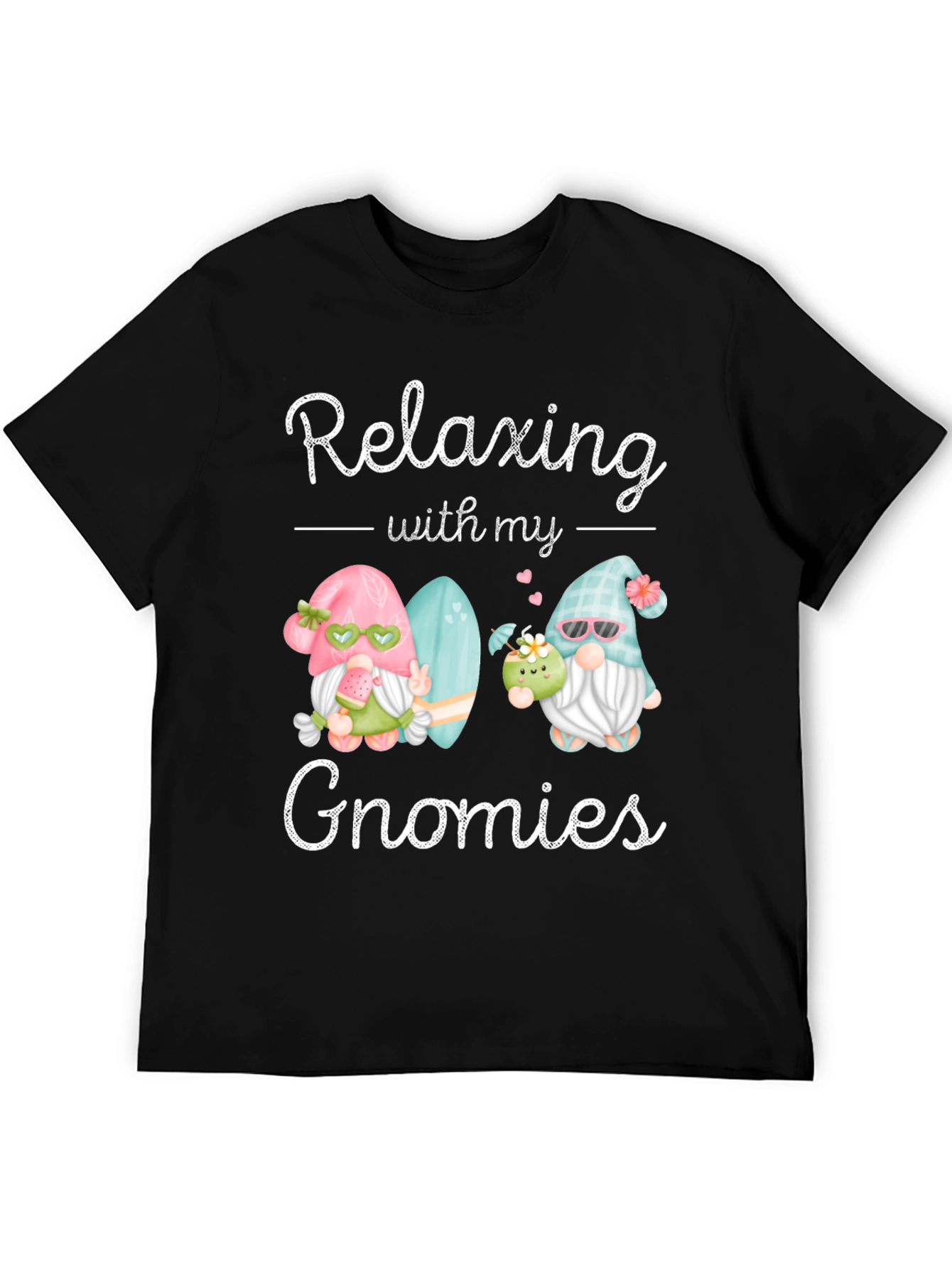 Relaxing With My Gnomies Graphic Tee