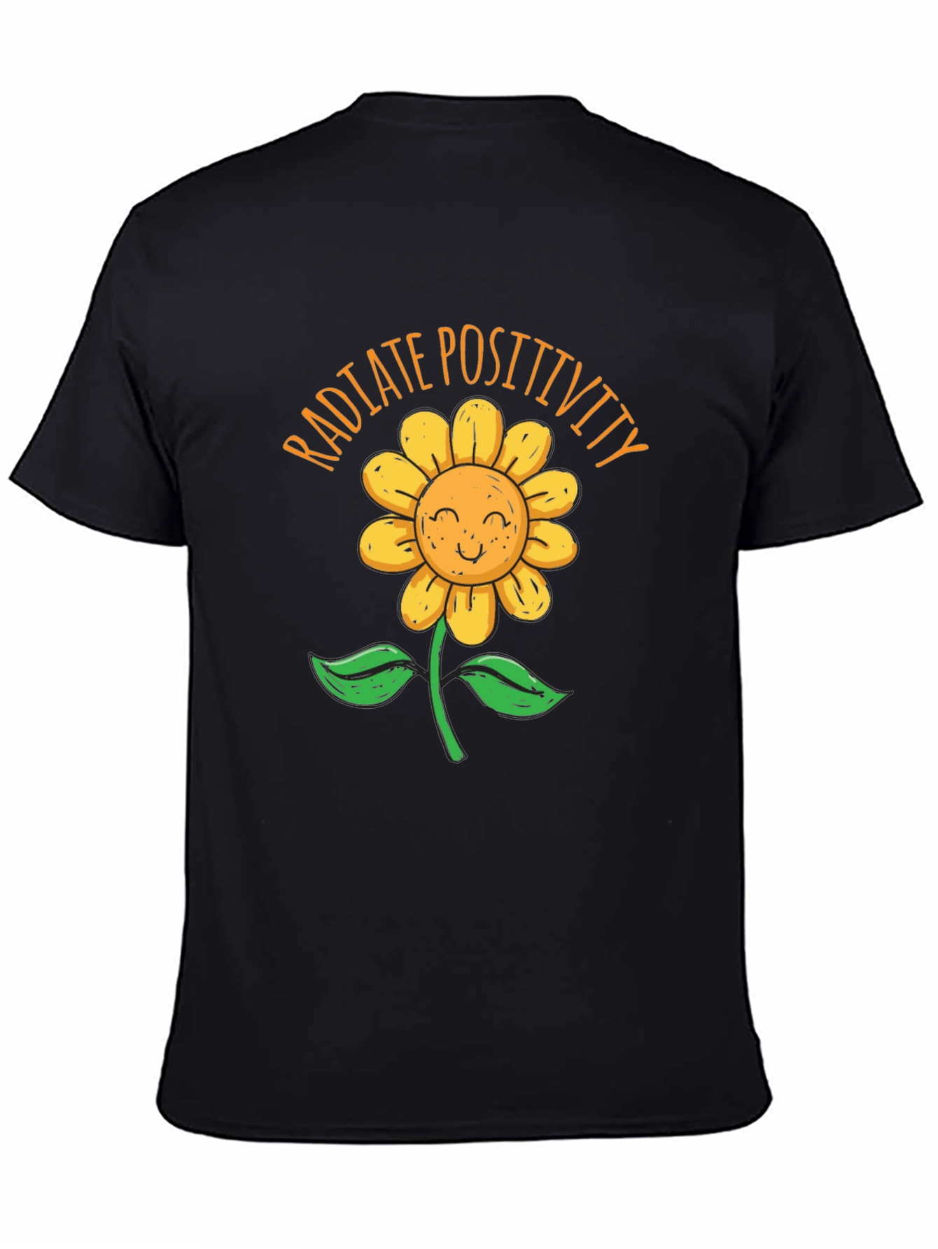 Radiate Positivity Sunflower Graphic Tee