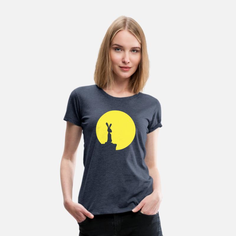 Rabbit Moon Cliff Mountain Night Round Sun Looks