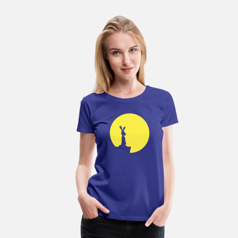 Rabbit Moon Cliff Mountain Night Round Sun Looks
