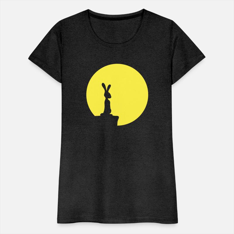 Rabbit Moon Cliff Mountain Night Round Sun Looks