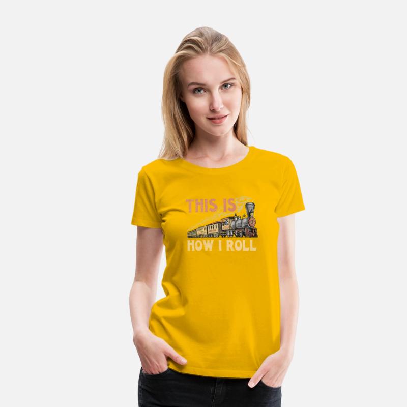 Railway Fan Locomotive Railroad Train Lover