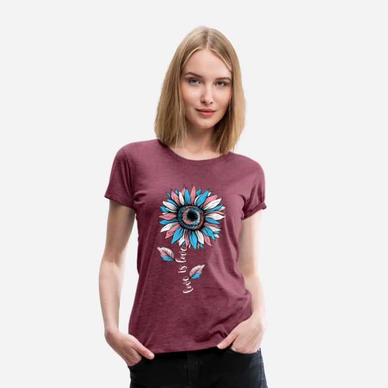 Rainbow Sunflower Love Is Love LGBT Pride