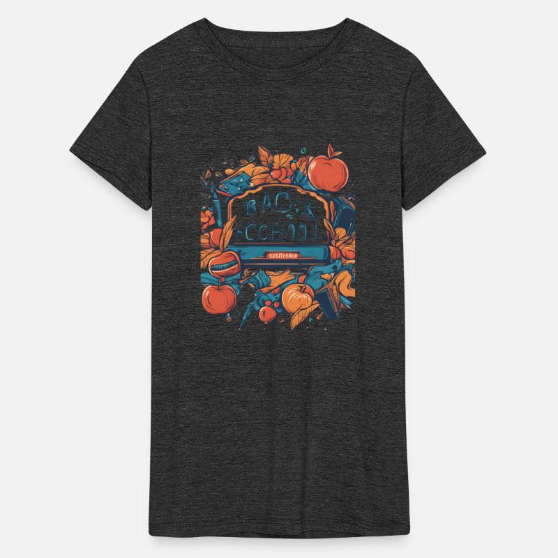 Random fruits back to school design .