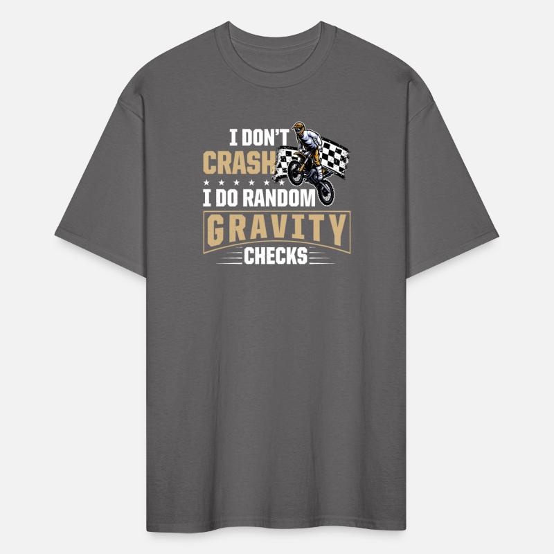 Random Gravity Checks Motocross Gift Dirt Bike
