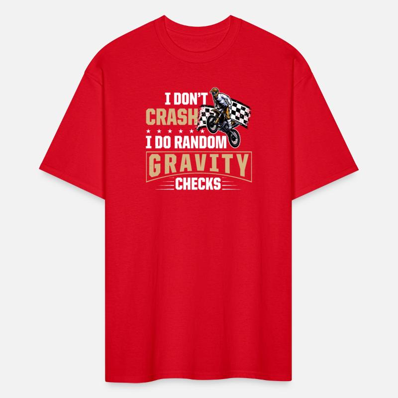 Random Gravity Checks Motocross Gift Dirt Bike