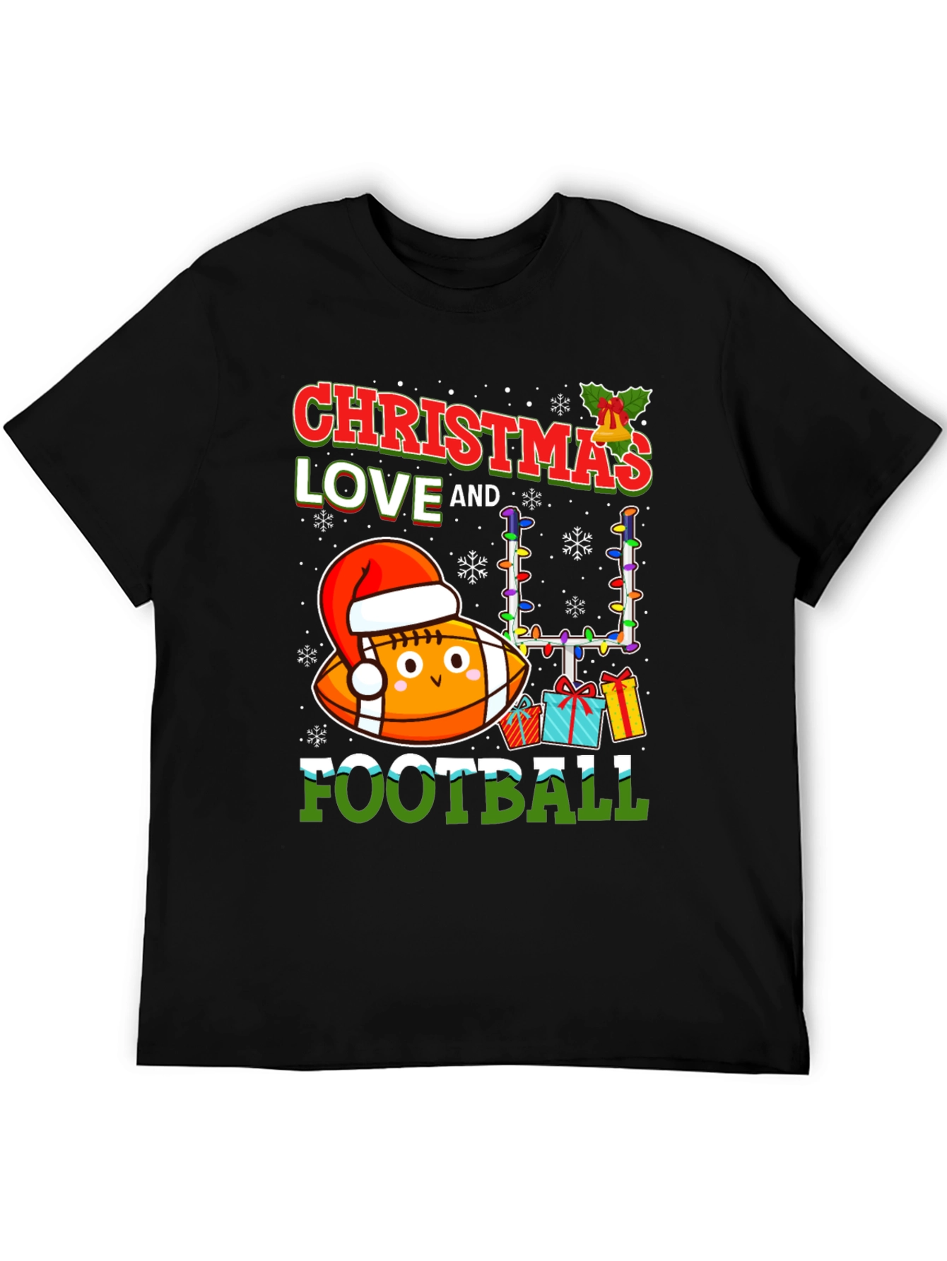 Christmas Football Love T-Shirt