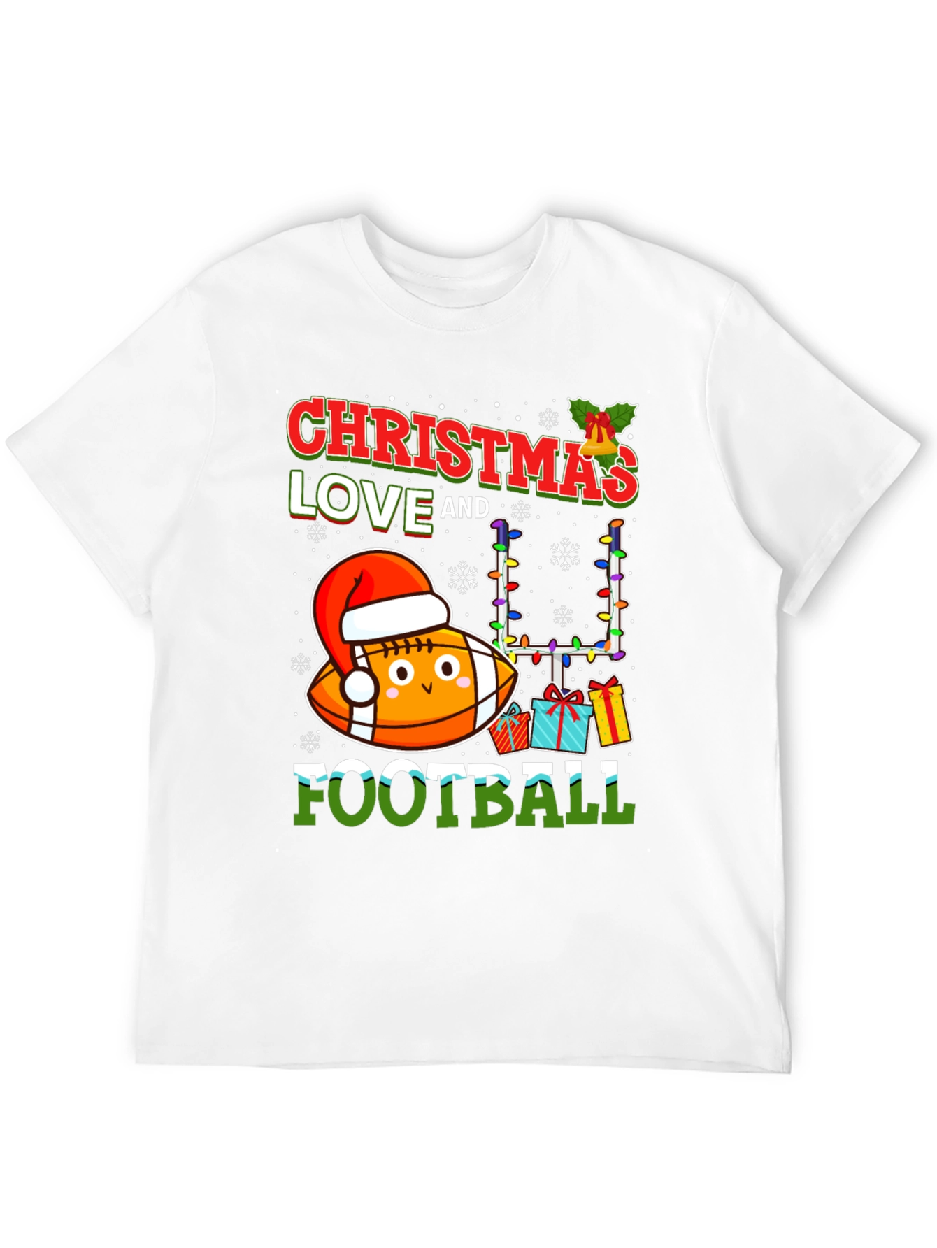 Christmas Football Love T-Shirt